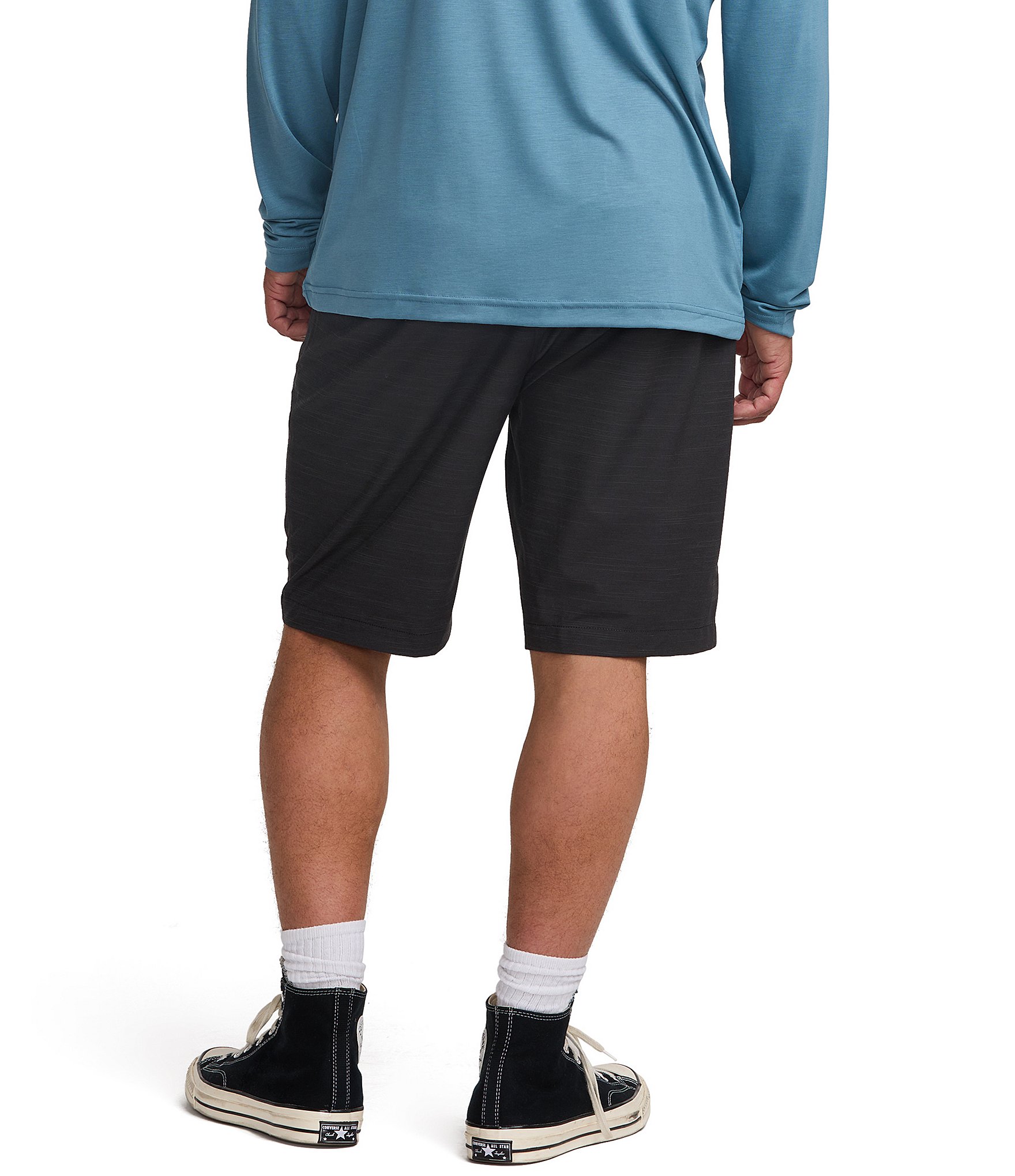 Billabong Crossfire Solid Elastic Submersible 18#double; Inseam Shorts