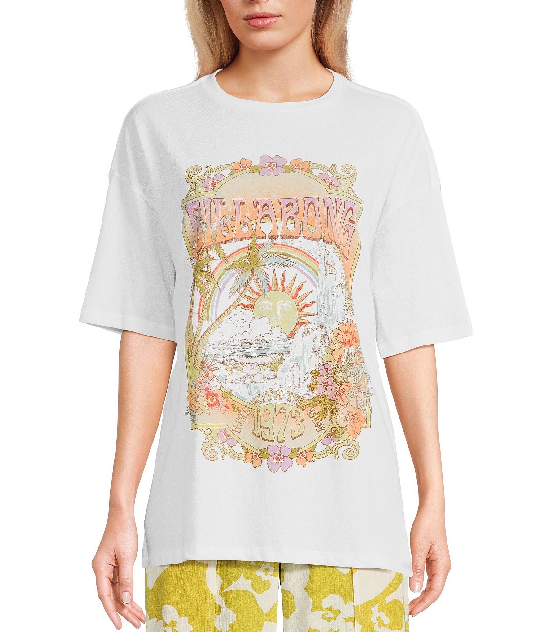 Billabong Golden Hour Oversized Graphic T-Shirt | Dillard's