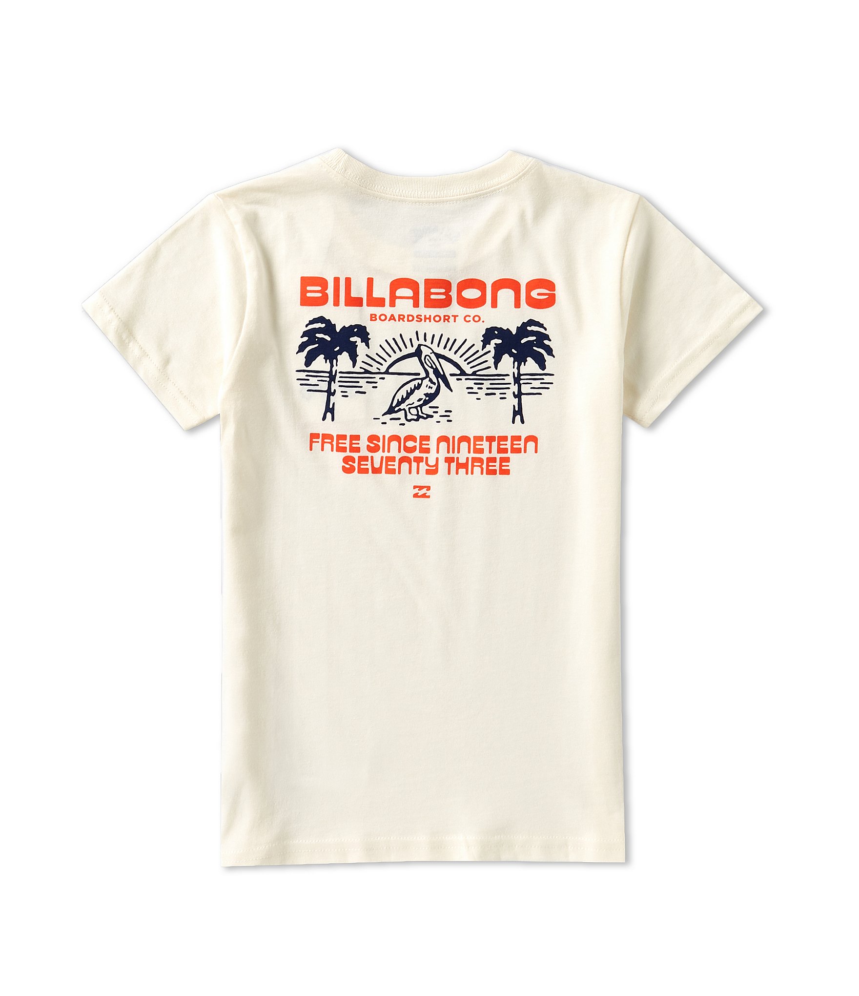 Billabong Little Boys 2T-7 Short Sleeve Graphic Lounge T-Shirt