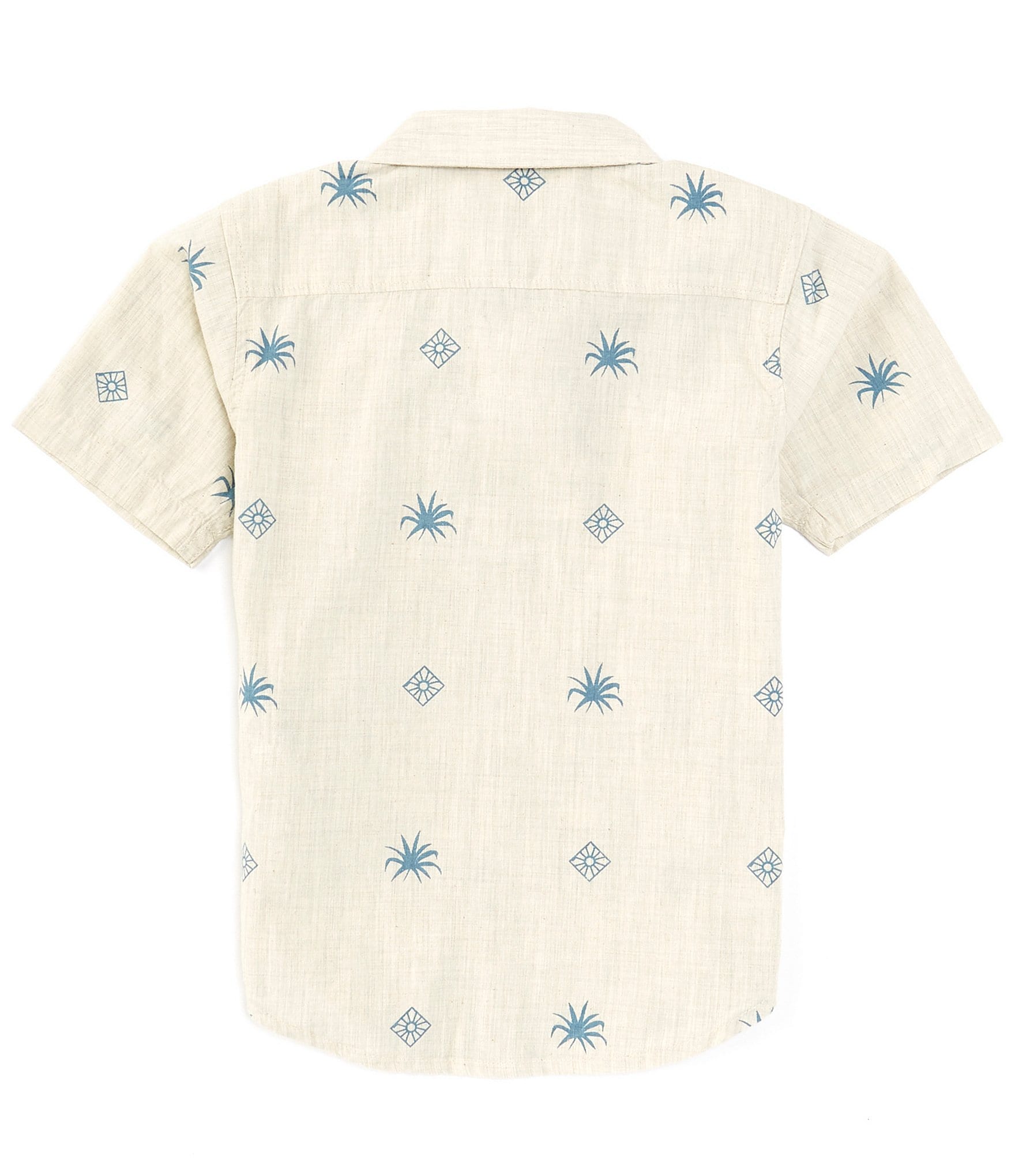 Billabong Little Boys 2T-7 Short Sleeve Sundays Mini Woven Shirt