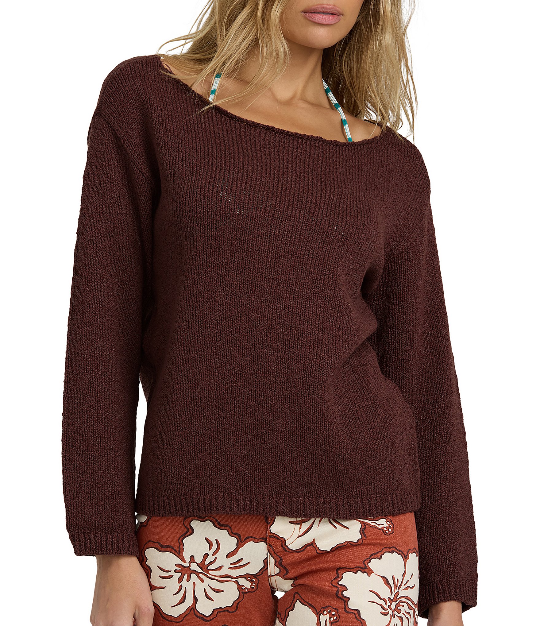 Billabong Long Sleeve Ellipse Knit Sweater
