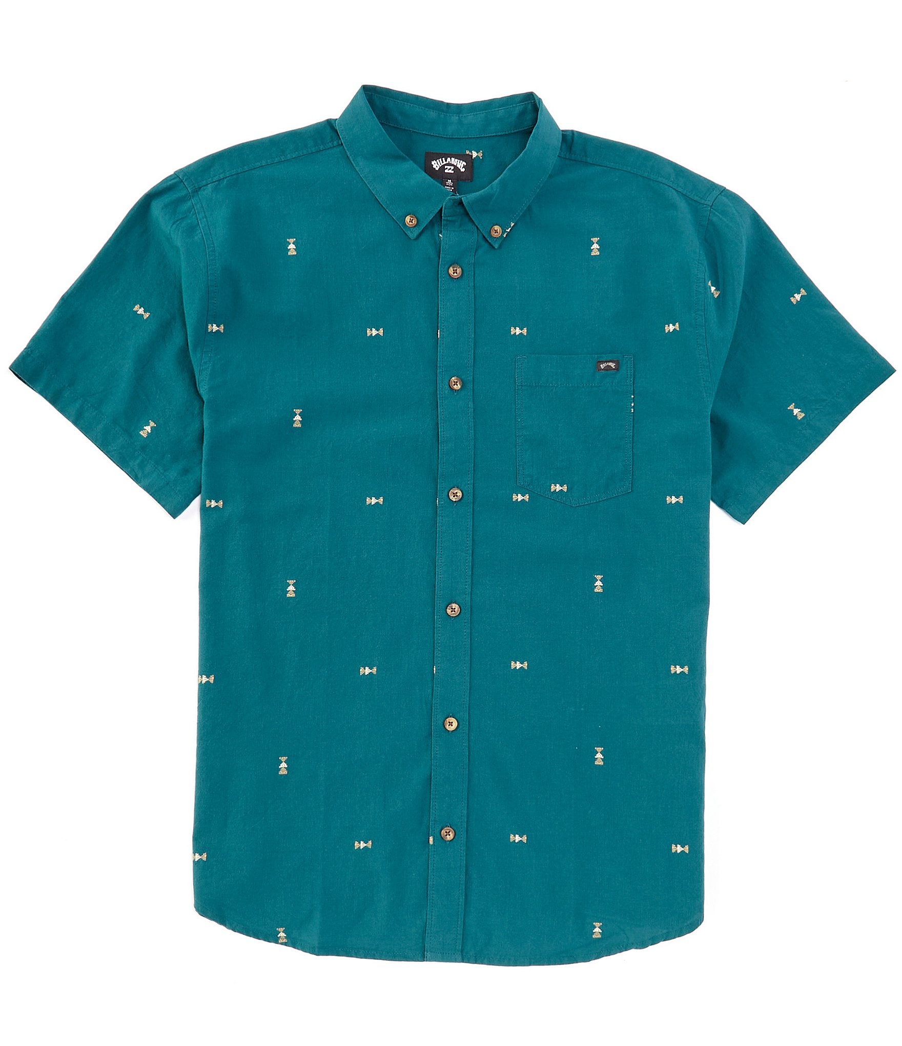 Billabong Short Sleeve All Day Dotted Jacquard Shirt