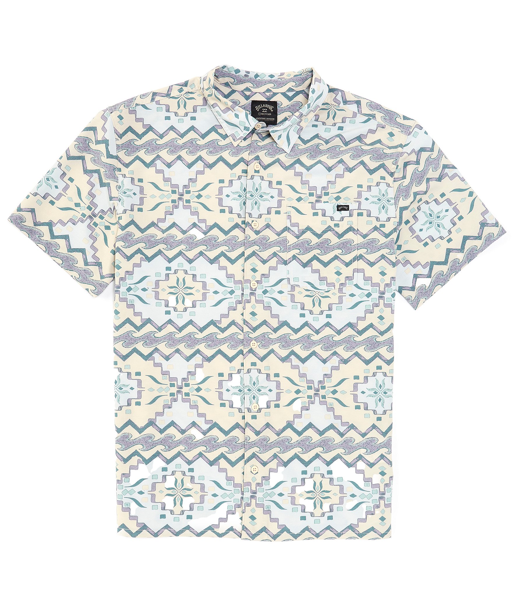 Billabong Short Sleeve Surftrek Printed Woven Shirt