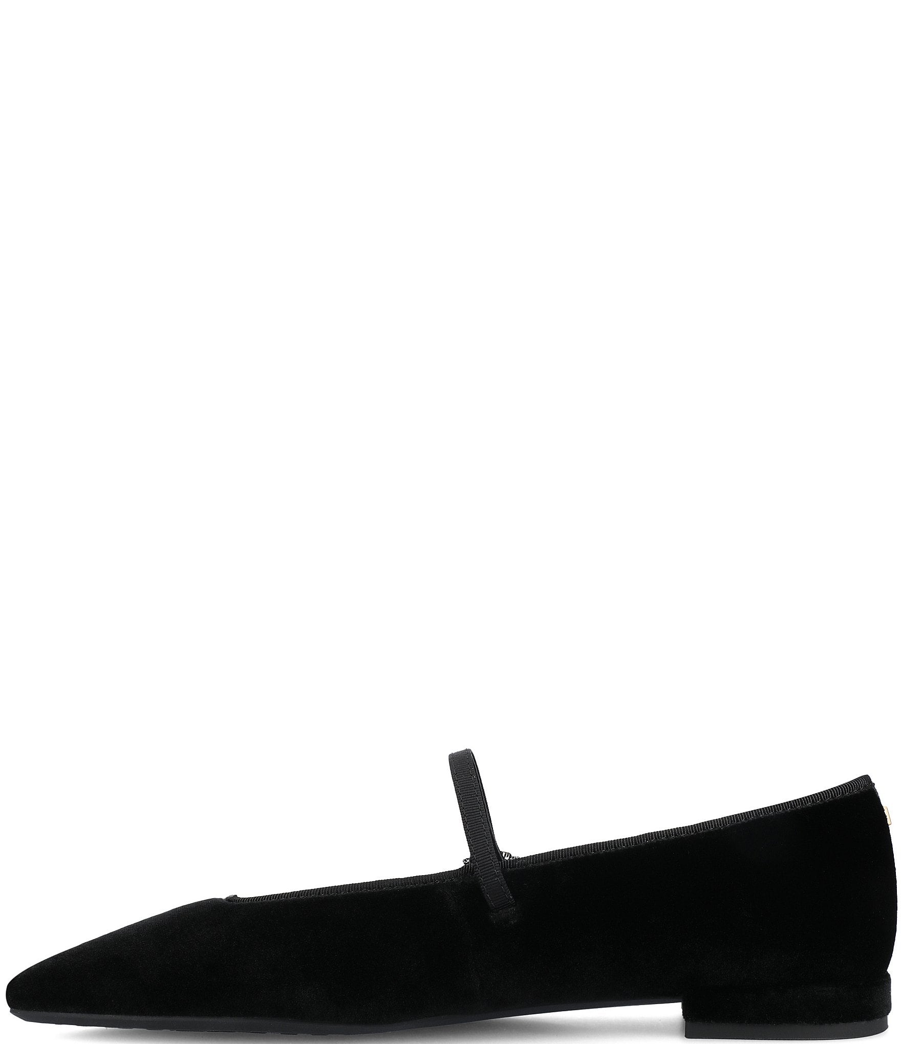 Birdies The Goldfinch 15 Mary Jane Velvet Pointed Toe Flats