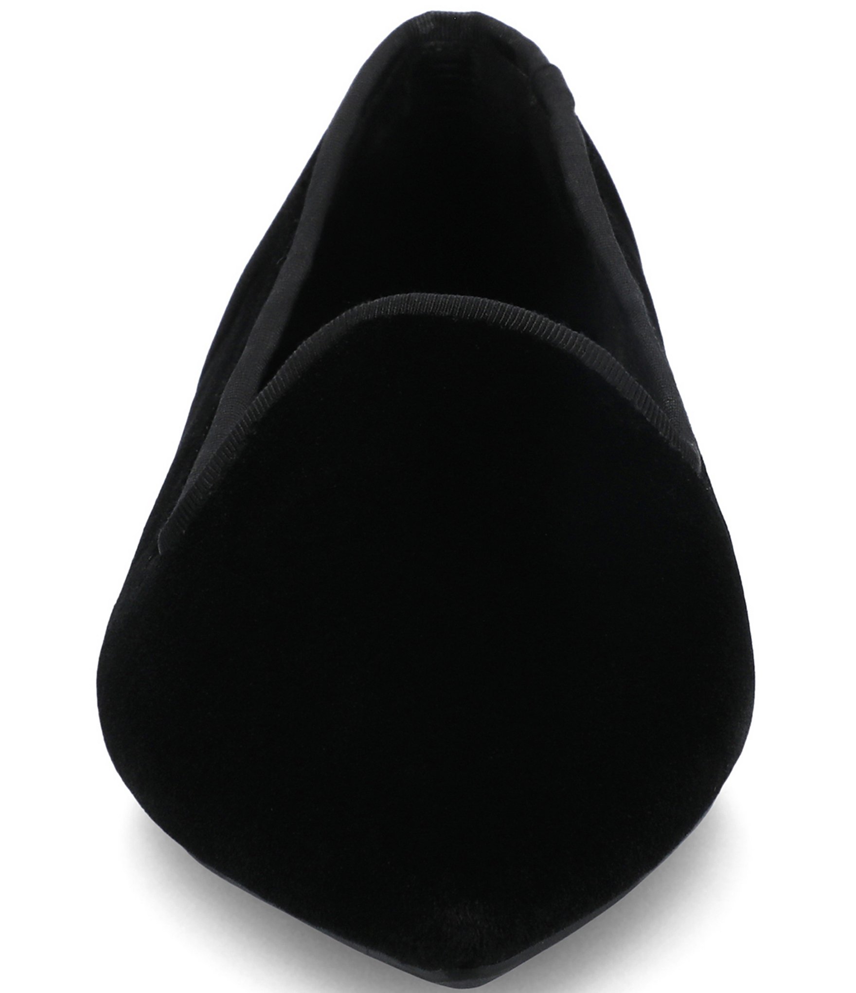 Birdies The Starfinch 15 Velvet Pointed Toe Flats