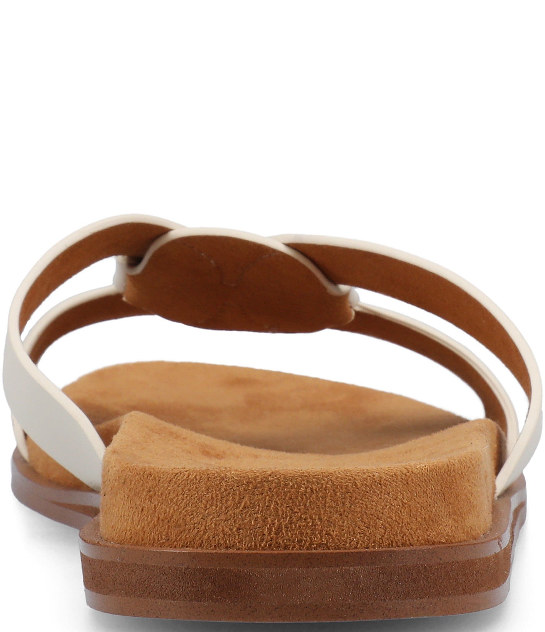 Birdies The Sunbird Icon Leather Slide Sandals