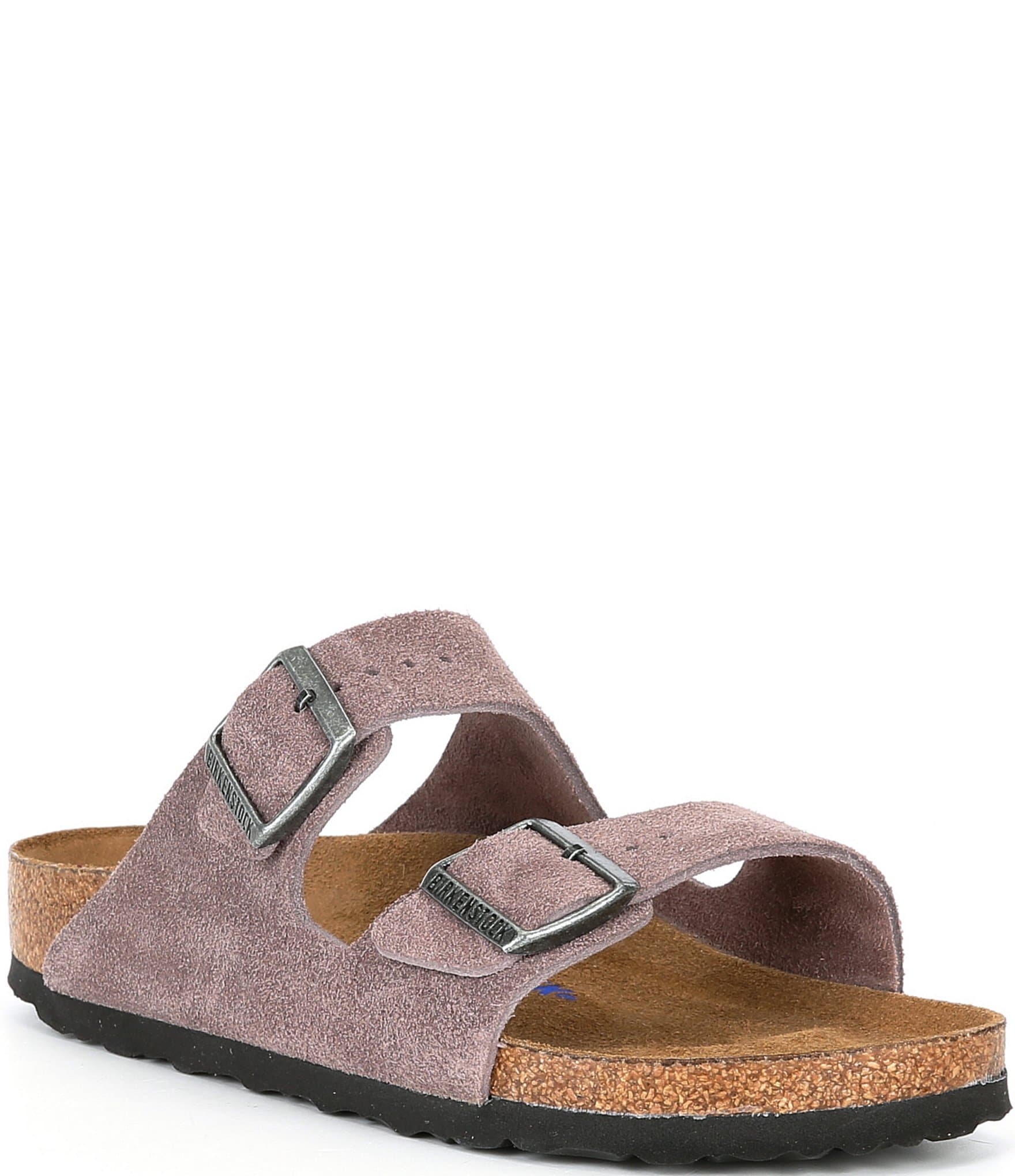 Birkenstock Women s Arizona Soft Footbed Suede Slip On Sandals Dillard s