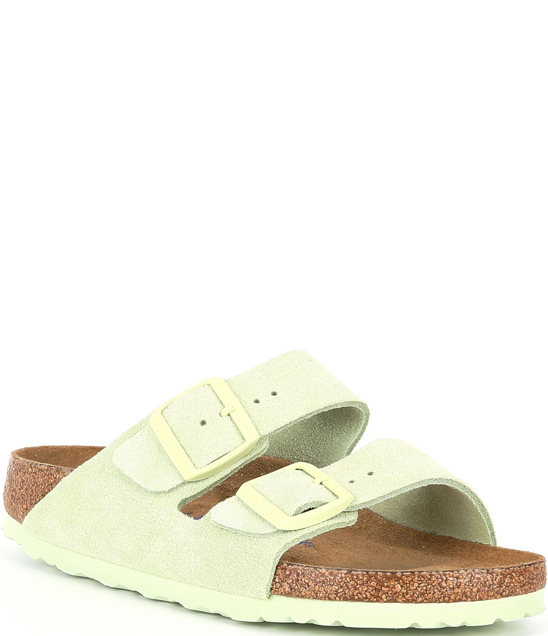 Birkenstock Women's Arizona Suede Dual Adjustable Buckle Detail Strap  Sandals | Dillard's