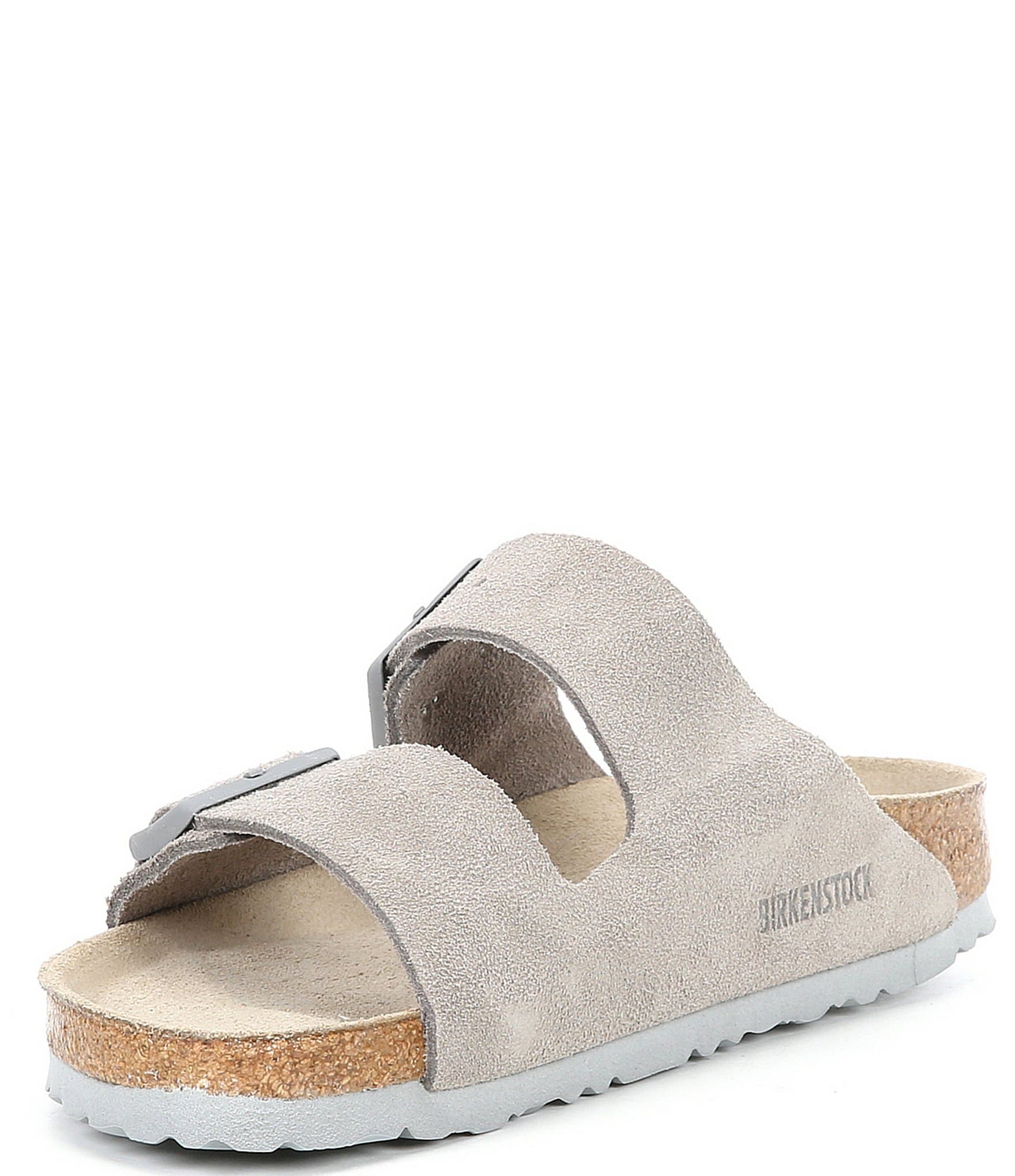 Birkenstock Women's Arizona Soft Footbed Suede Slide Sandals