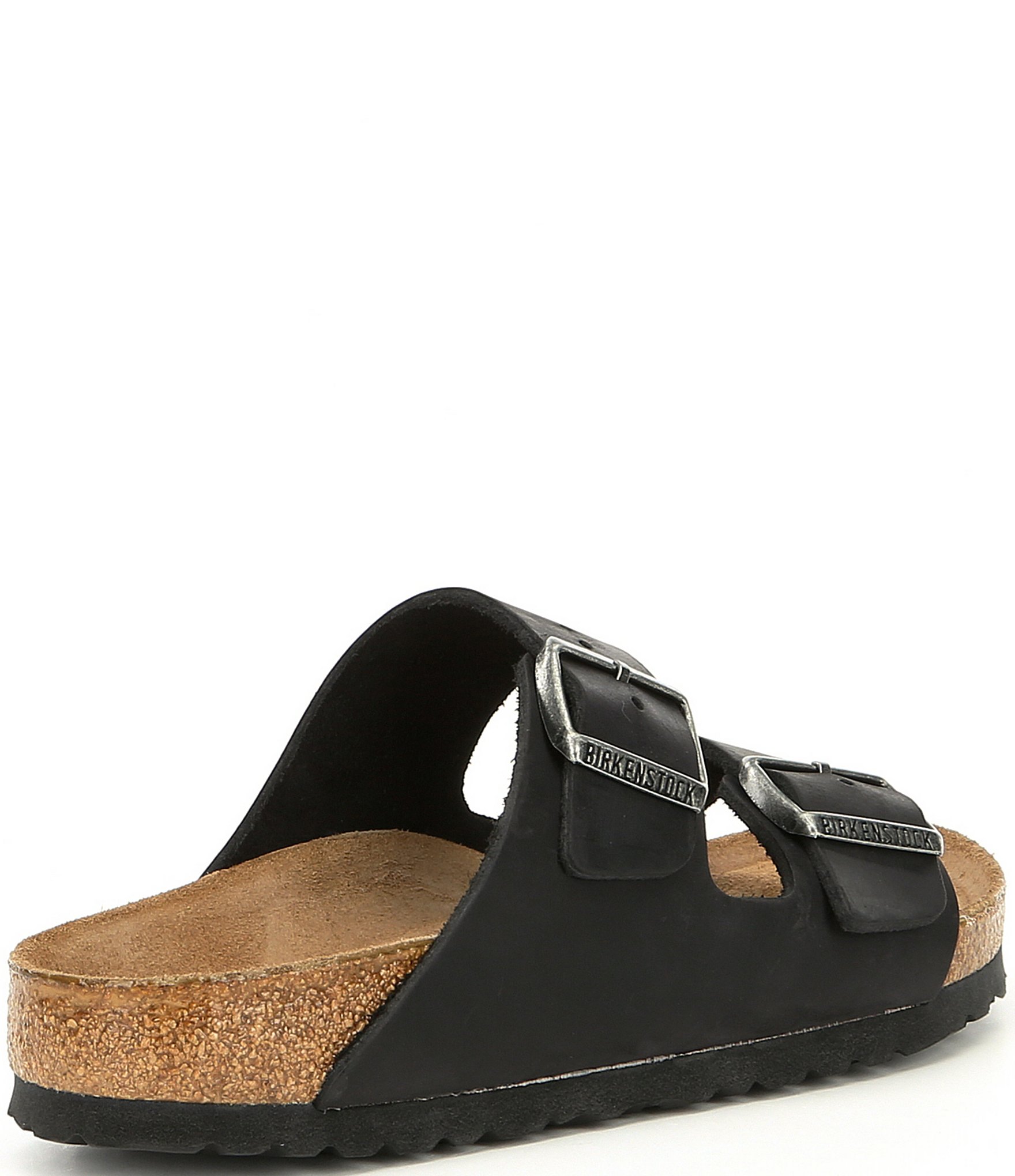 Birkenstock Women's Arizona Oiled Leather Soft Footbed Sandals