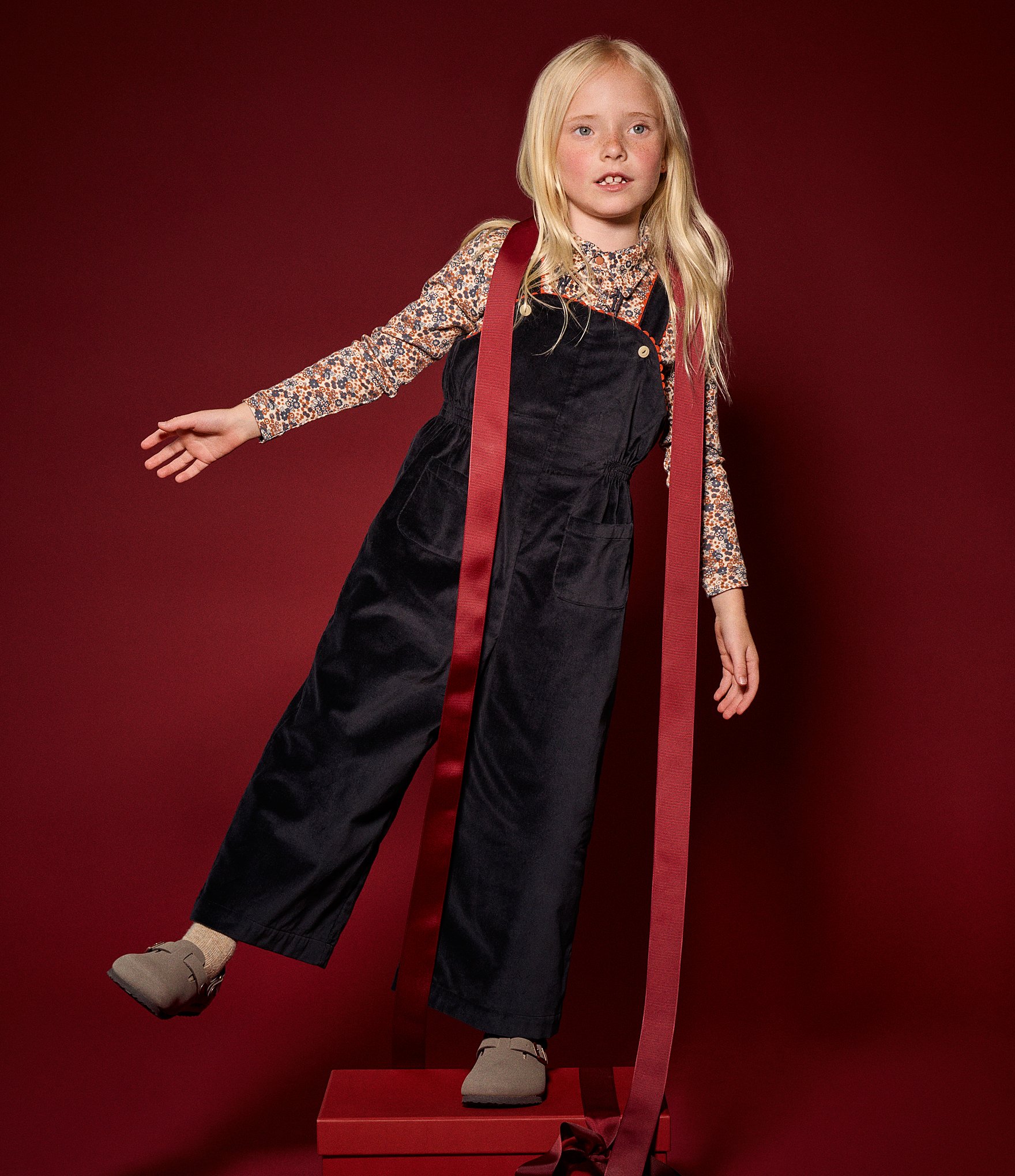 Birkenstock Kids' Tokio Birkibuc® Backstrap Clogs (Toddler)