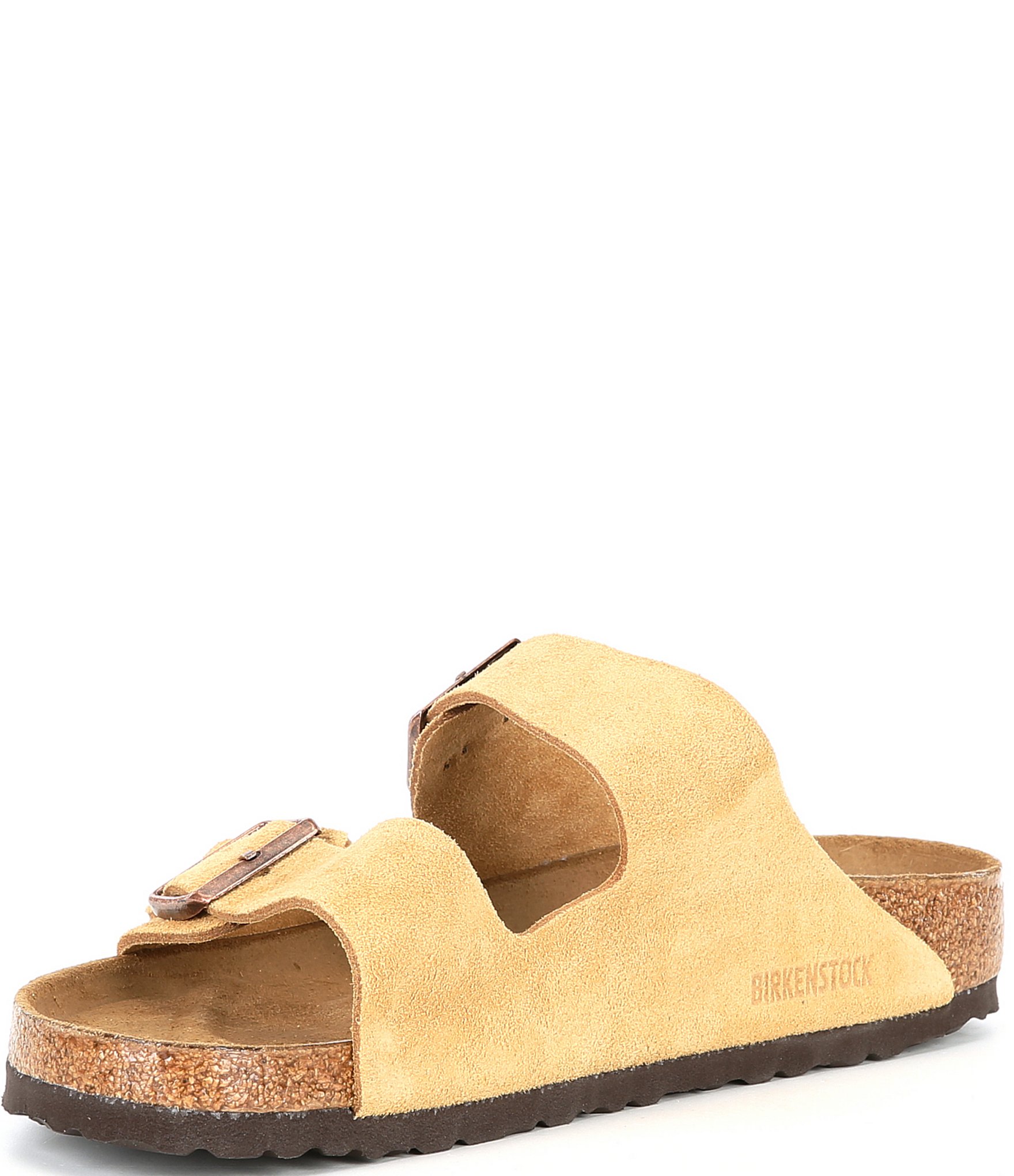 Birkenstock Men's Arizona Suede Slide Sandals