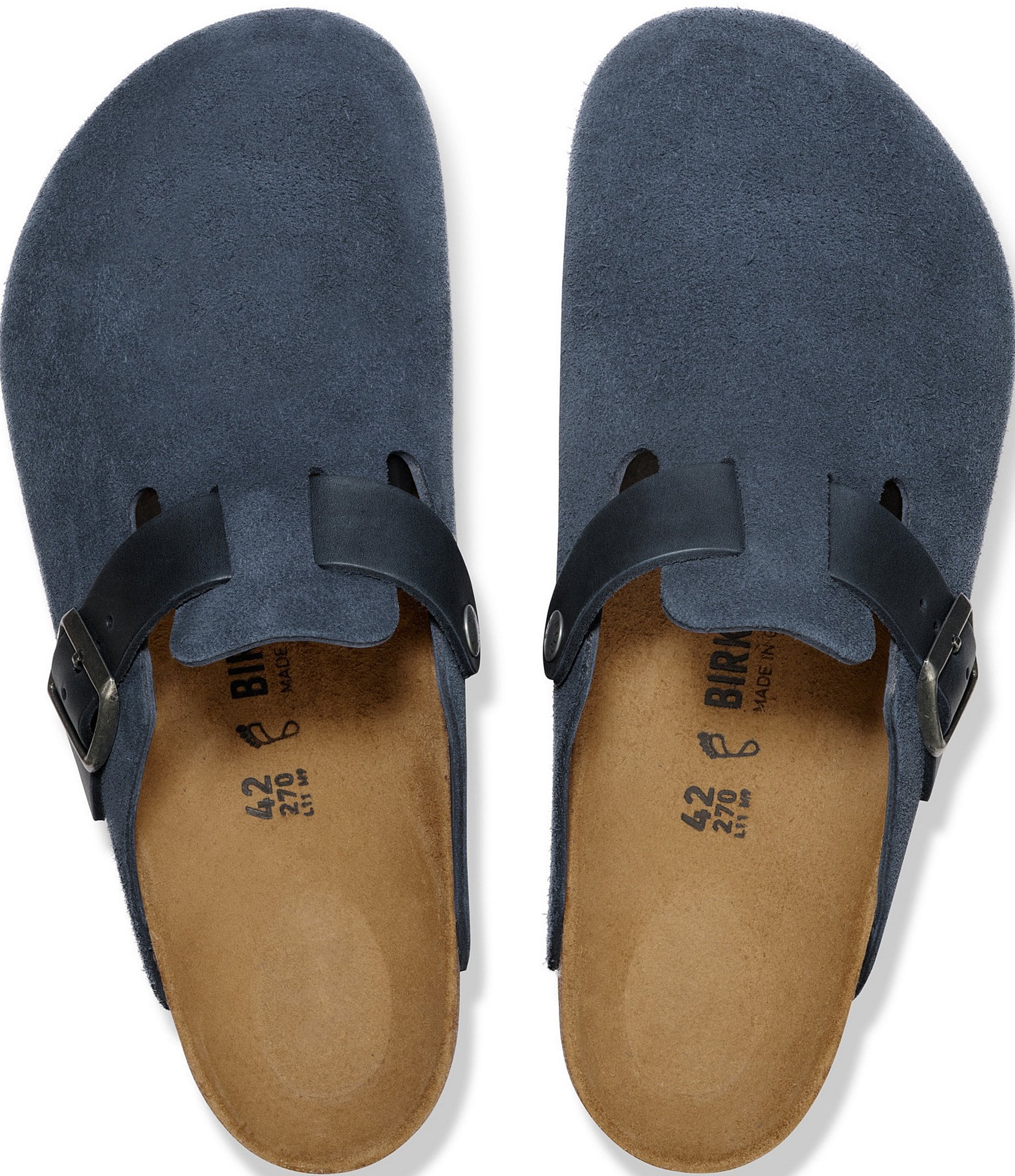 Birkenstock Men's Boston Mixed Material Clogs