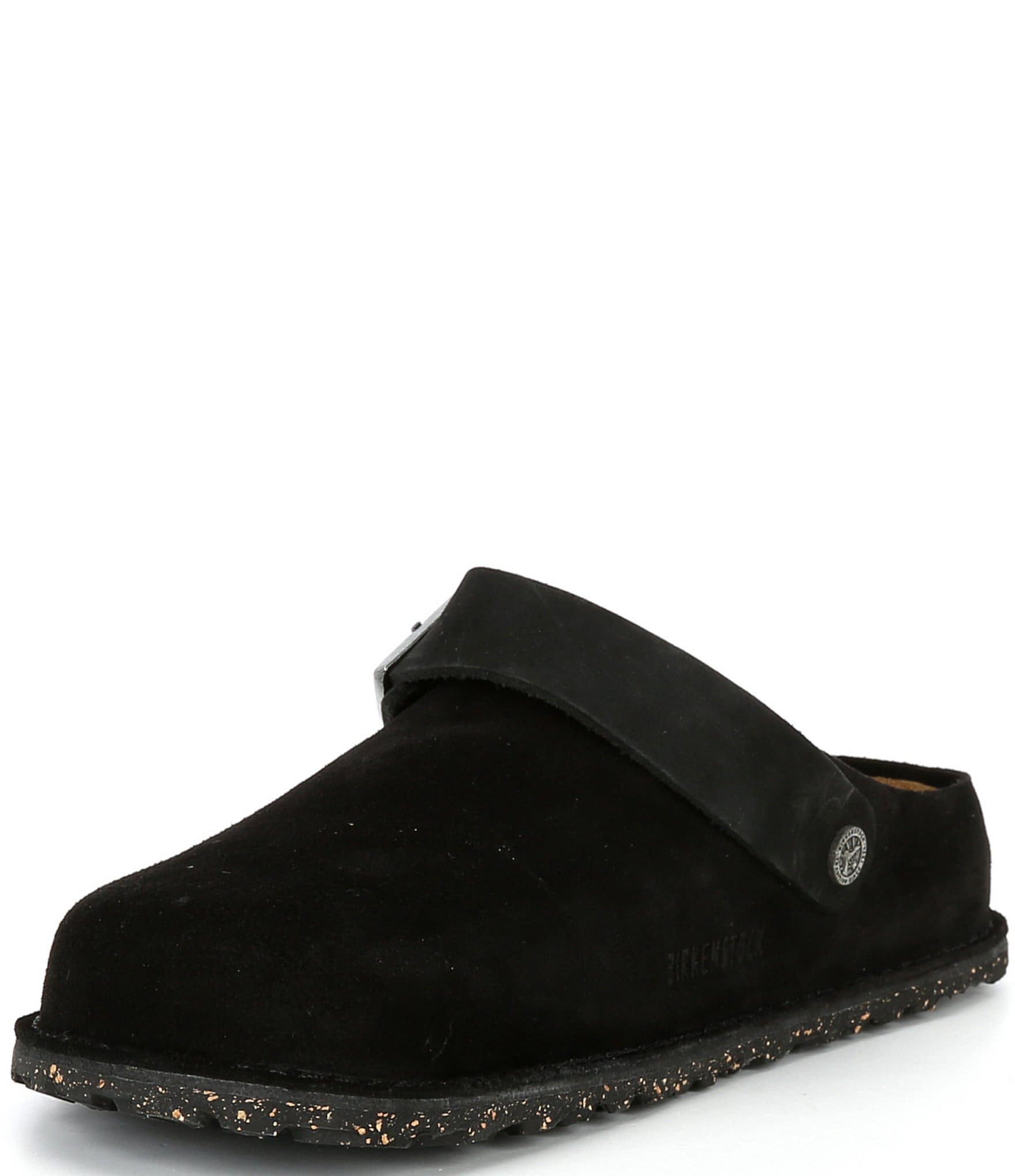 Birkenstock Men's Lutry 365 Suede Slip On Clogs