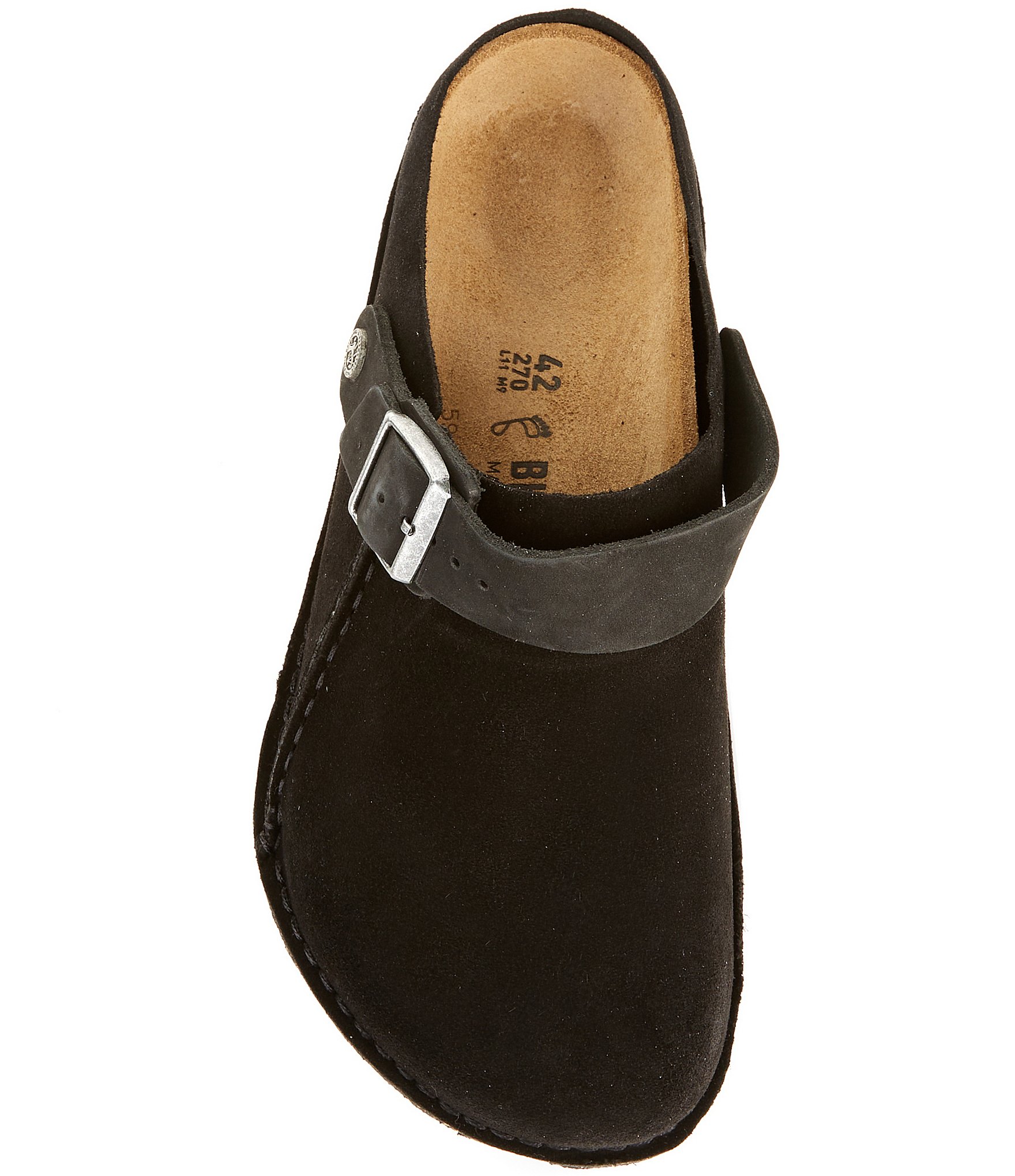 Birkenstock Men's Lutry 365 Suede Slip On Clogs