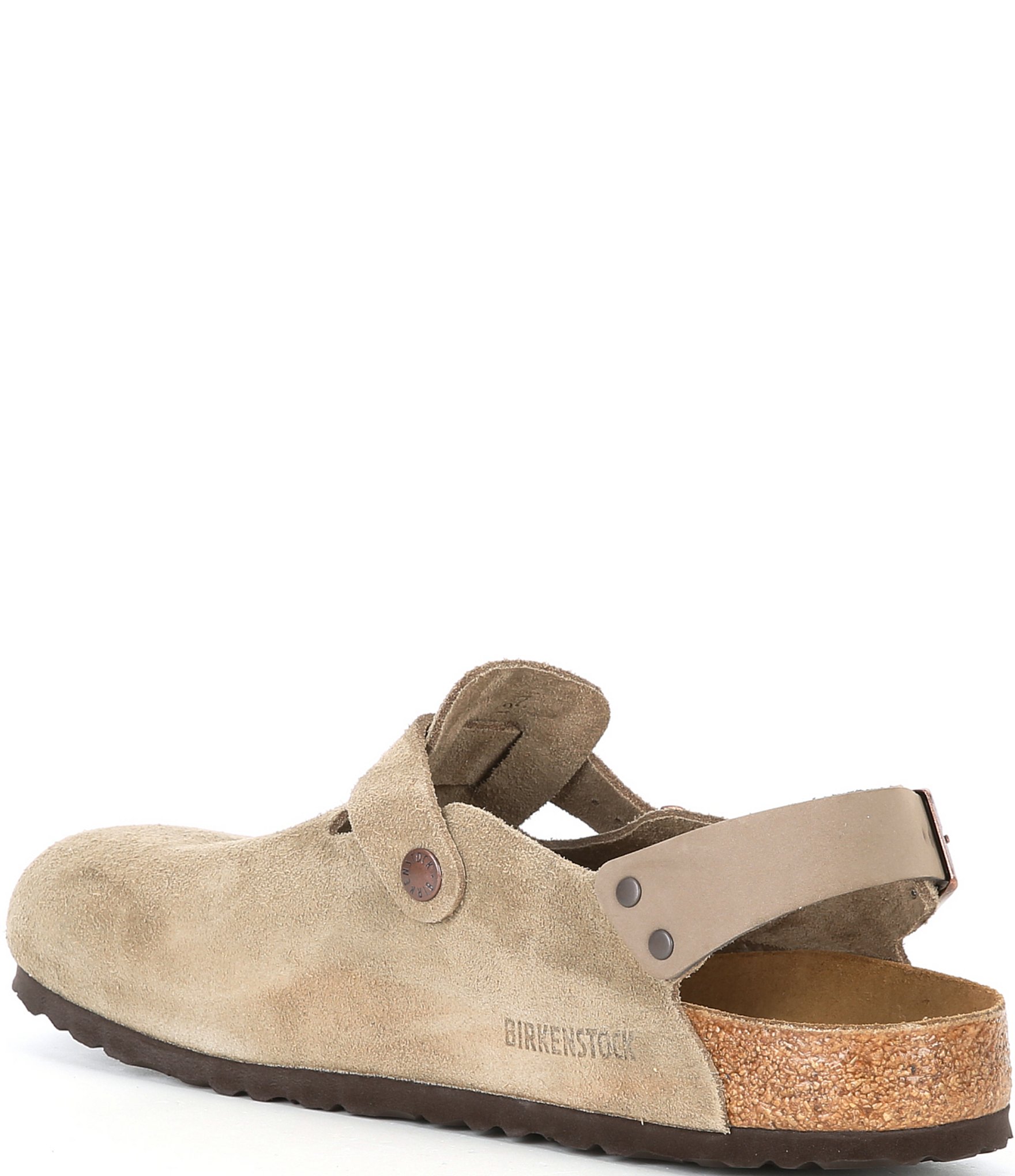 Birkenstock Men's Tokio Suede Backstrap Clogs