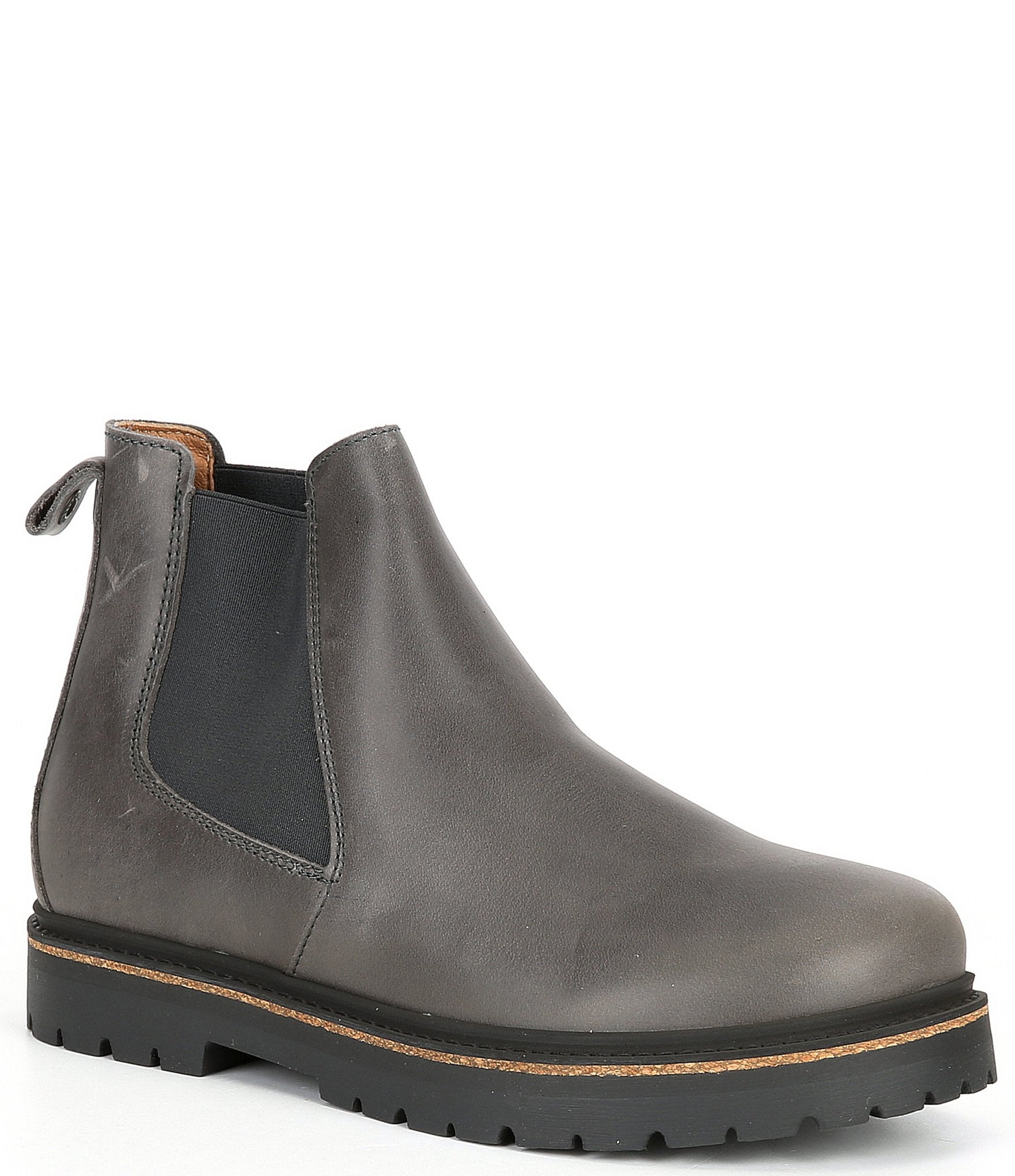 Birkenstock Stalon Nubuck Leather Lug Sole Chelsea Booties | Dillard's