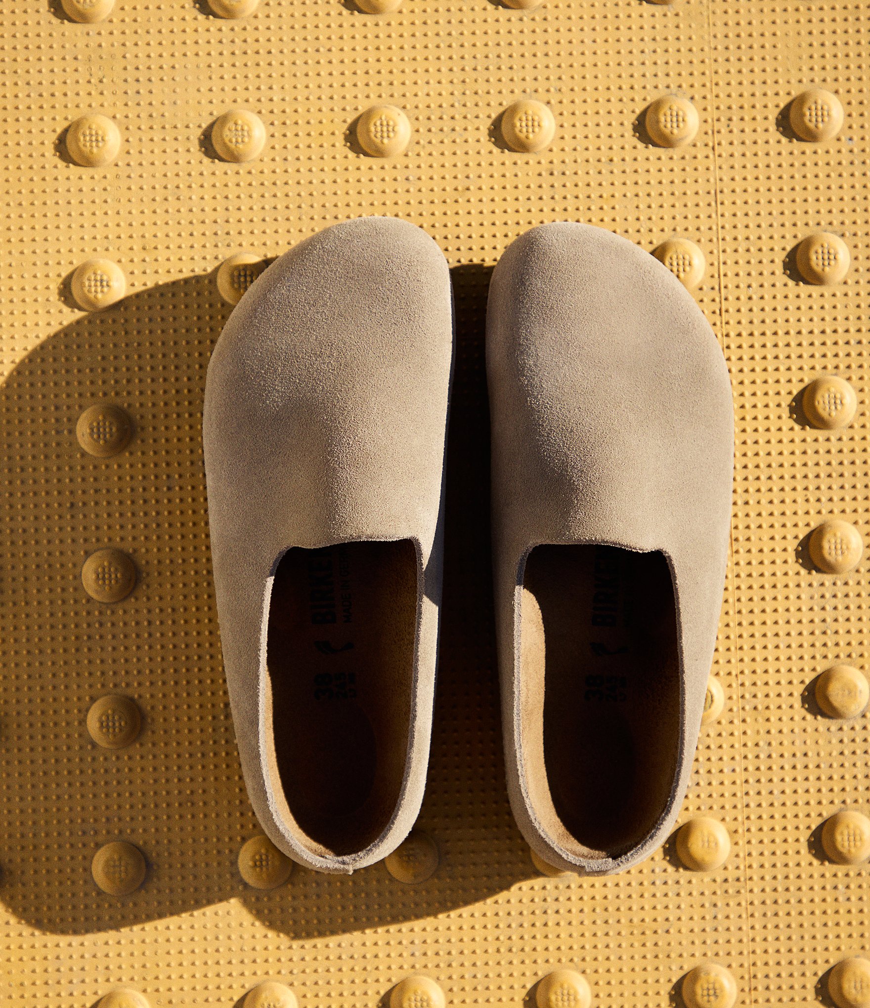 Birkenstock Women's Amsterdam Wrapped Suede Clogs