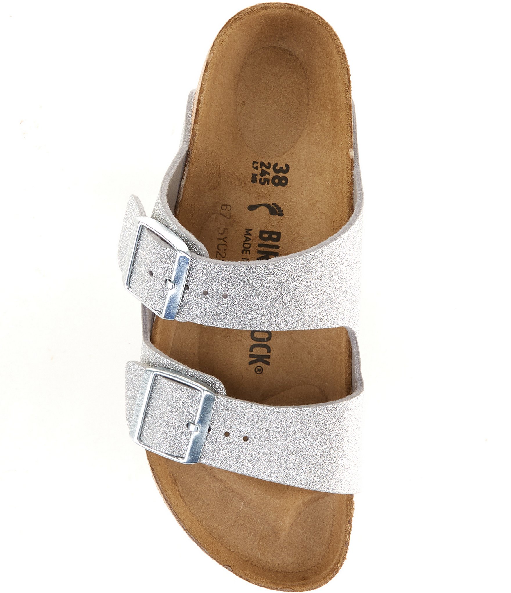 Birkenstock Women's Arizona Glitter Banded Slide Sandals