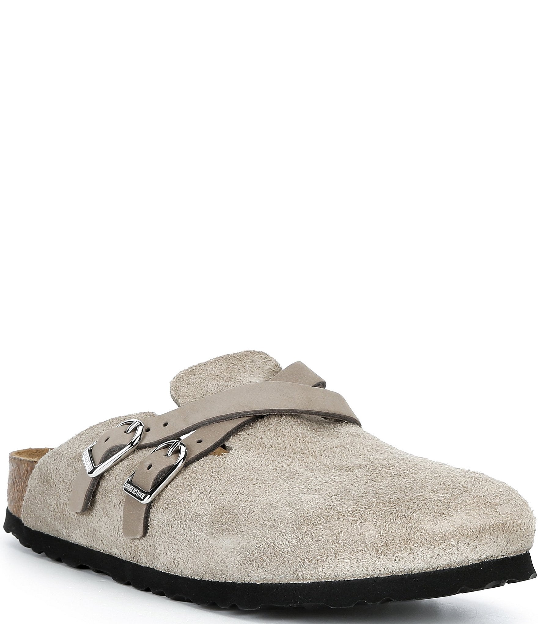 Birkenstock Women's Blair Suede Cross Strap Clogs