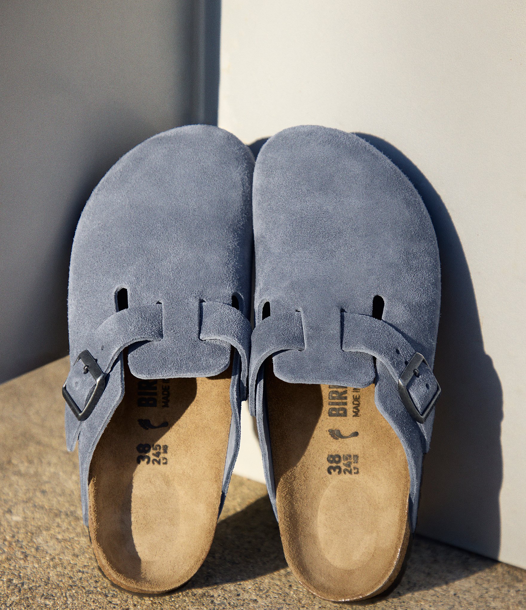 Birkenstock Women's Boston Suede Clogs