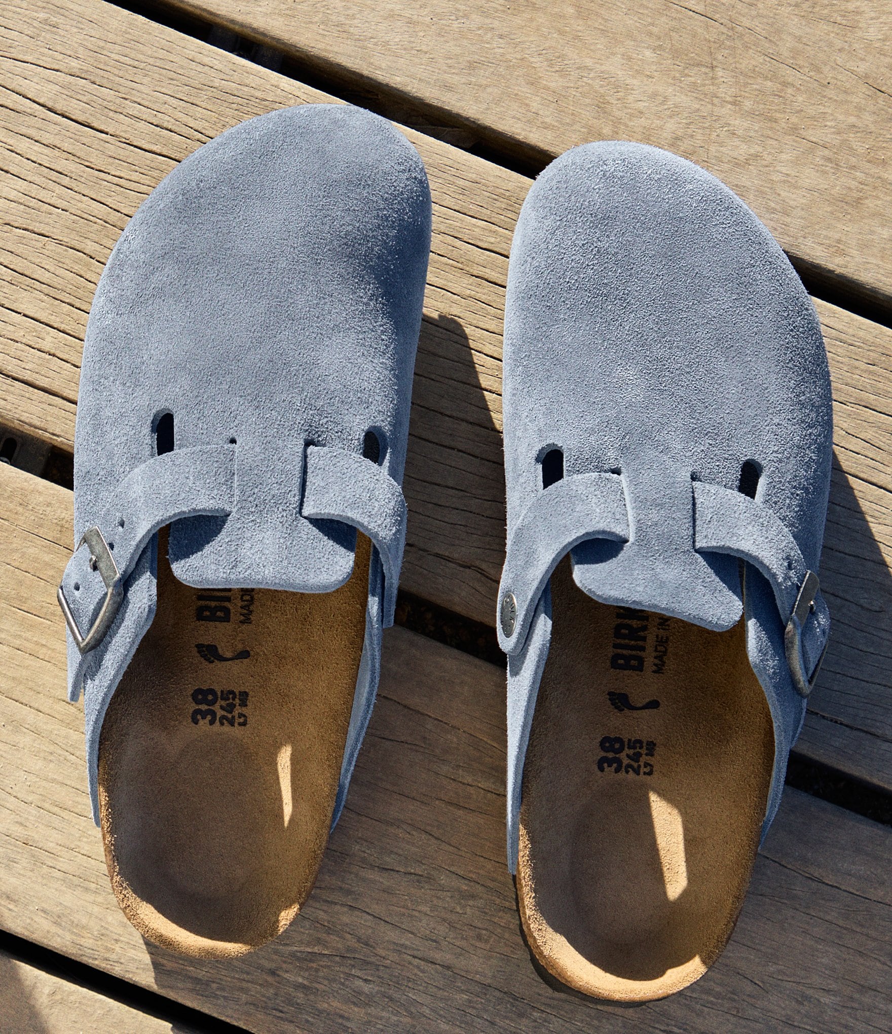 Birkenstock Women's Boston Suede Clogs