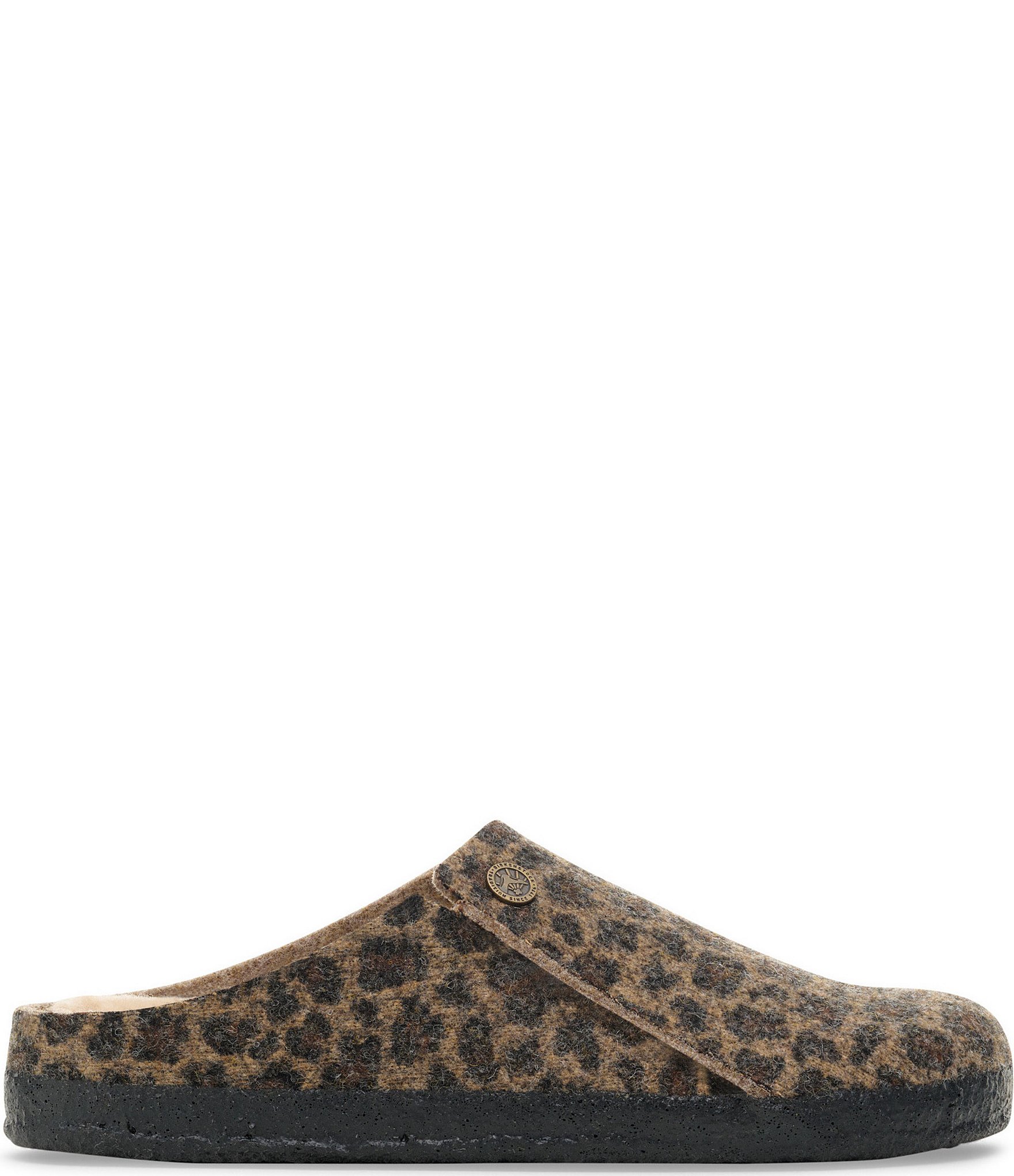Birkenstock Women's Zermatt Leopard Shearling-Lined Slippers