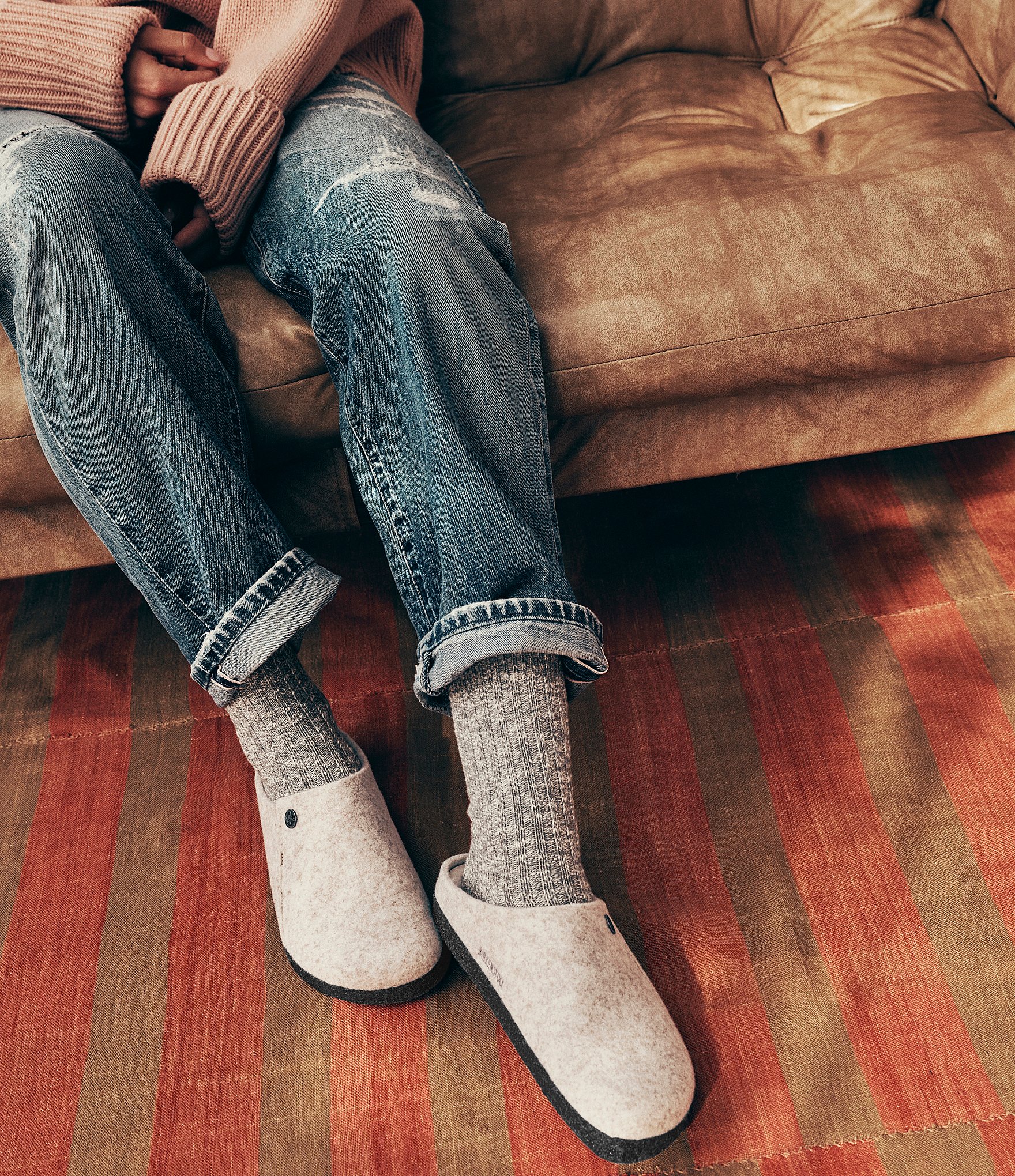 Birkenstock Women's Zermatt Shearling Lined Family Matching Slippers