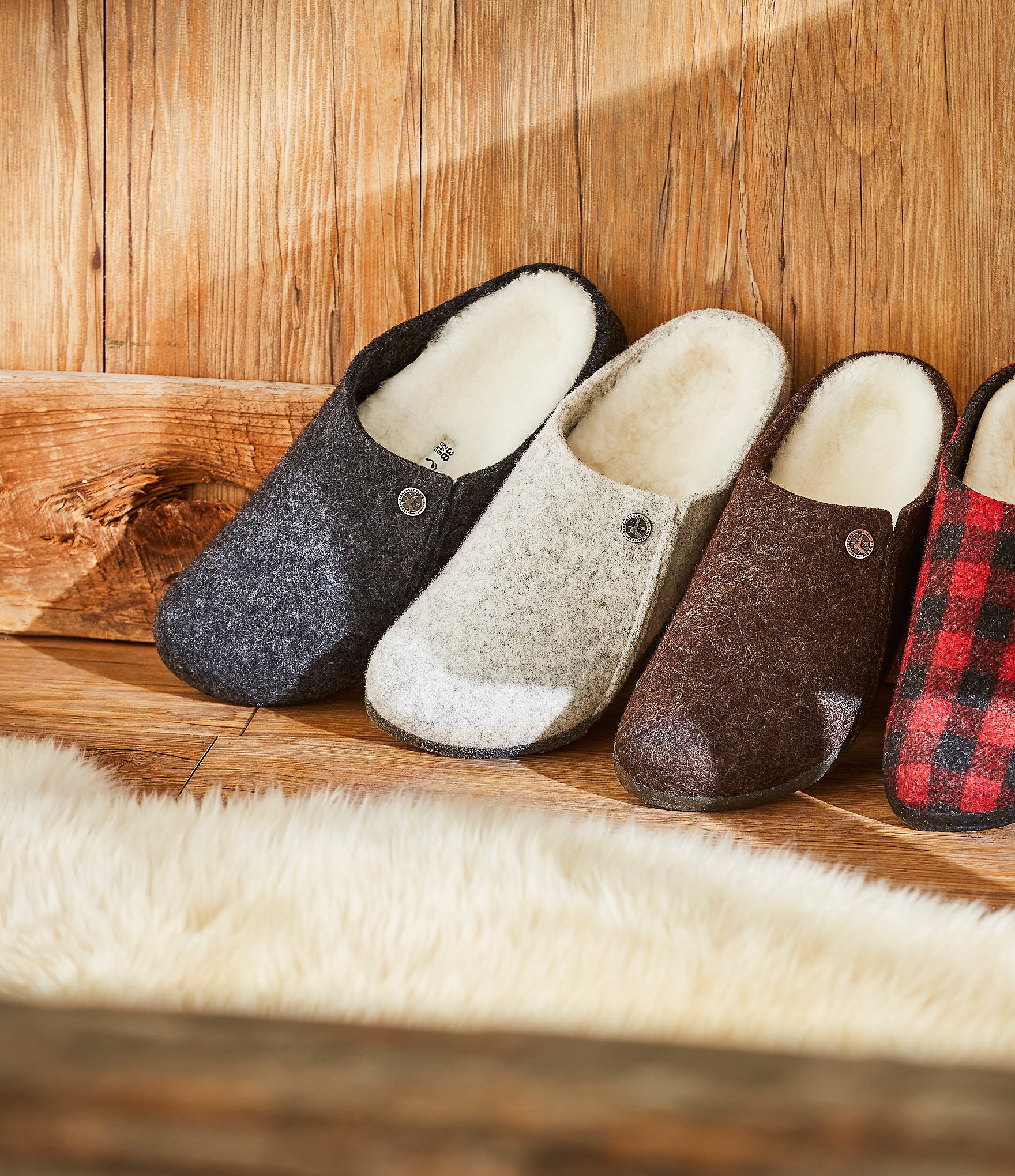 Birkenstock Women's Zermatt Shearling Lined Family Matching Slippers
