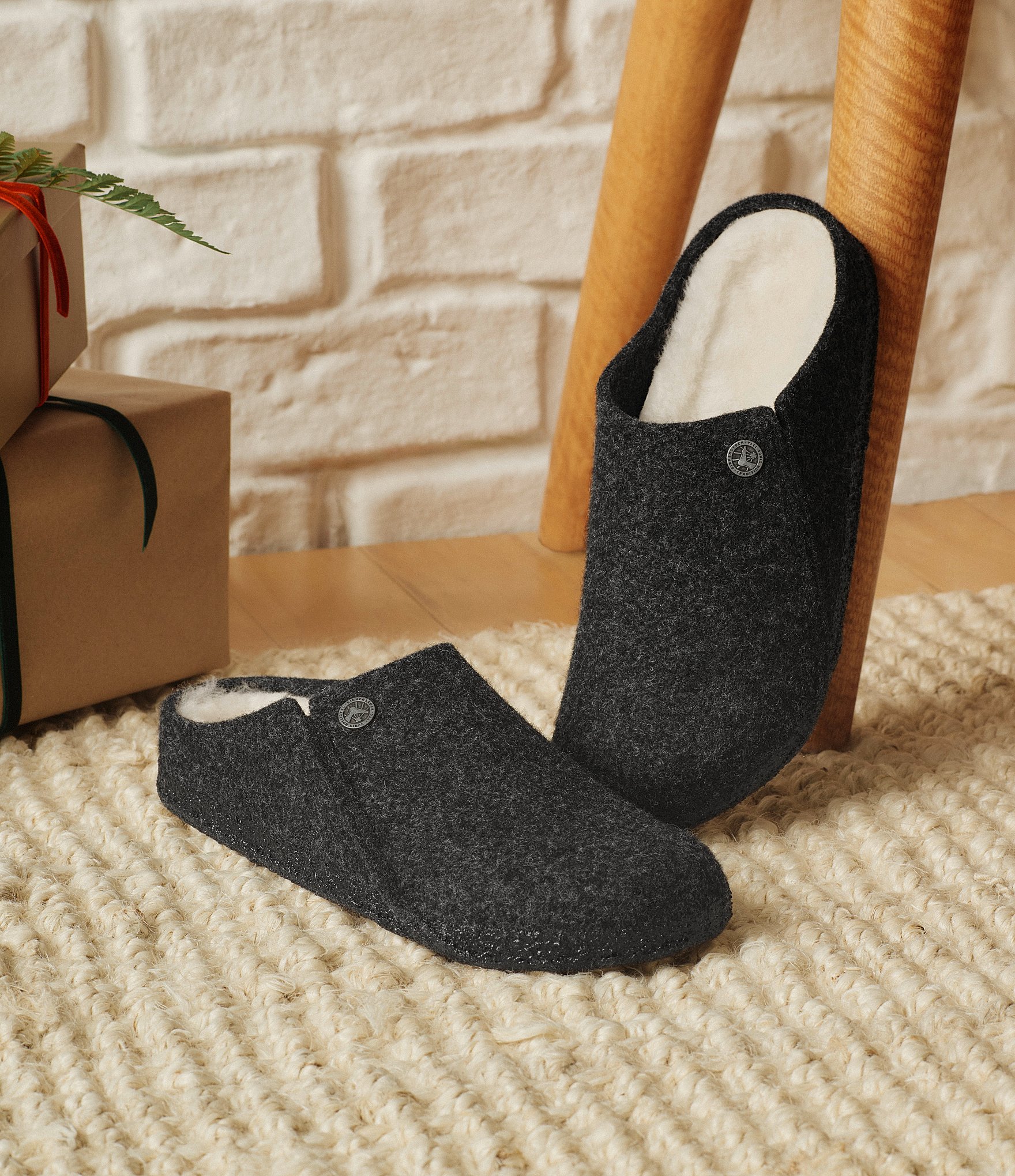 Birkenstock Women's Zermatt Shearling Lined Family Matching Slippers