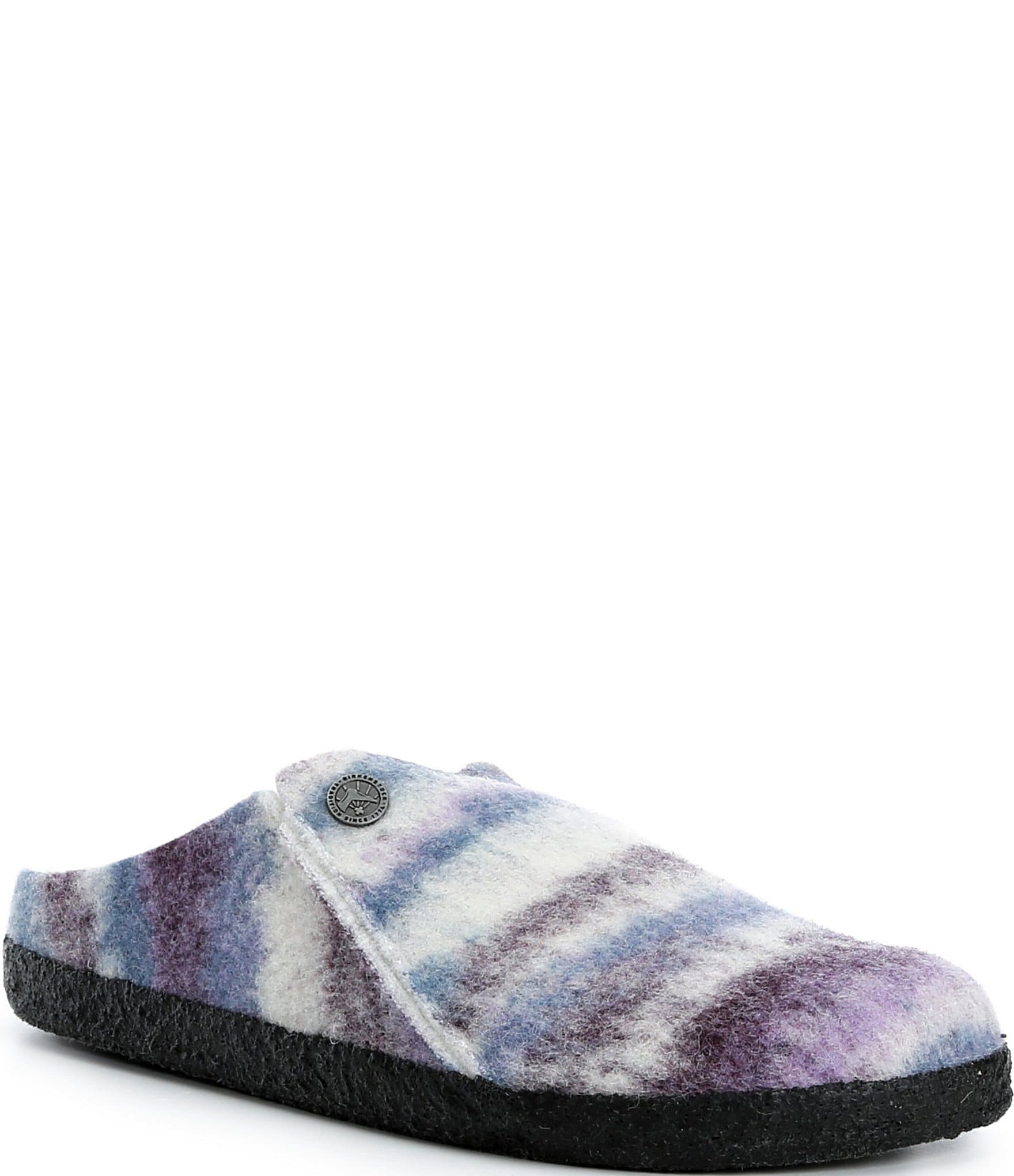 Birkenstock Women's Zermatt Stripe Shearling Lined Slippers