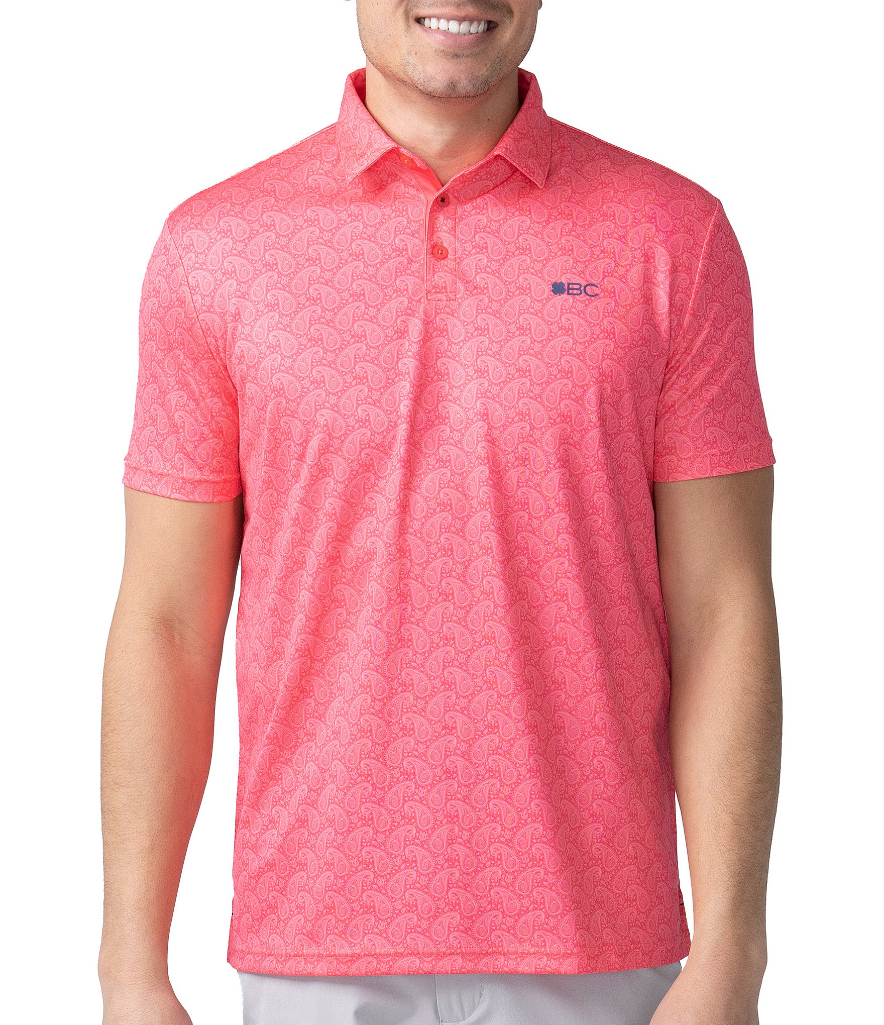 paisley golf shirt