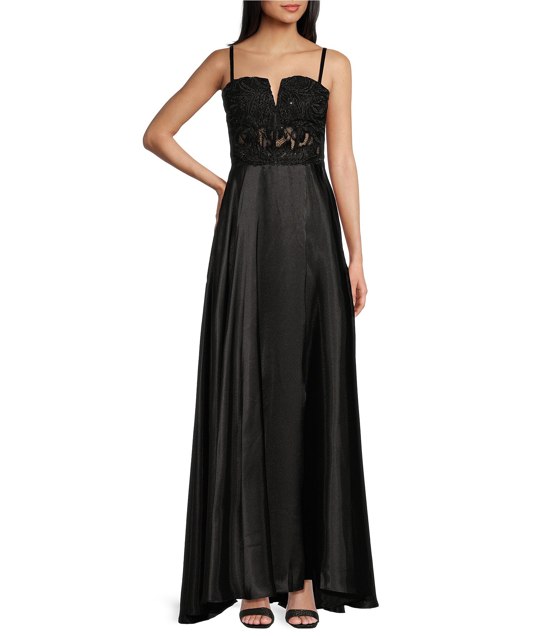 Black Lace A-Line Dress, Cute Little Black Lace Dress, Juniors Online  Boutique Dress Lily Boutique