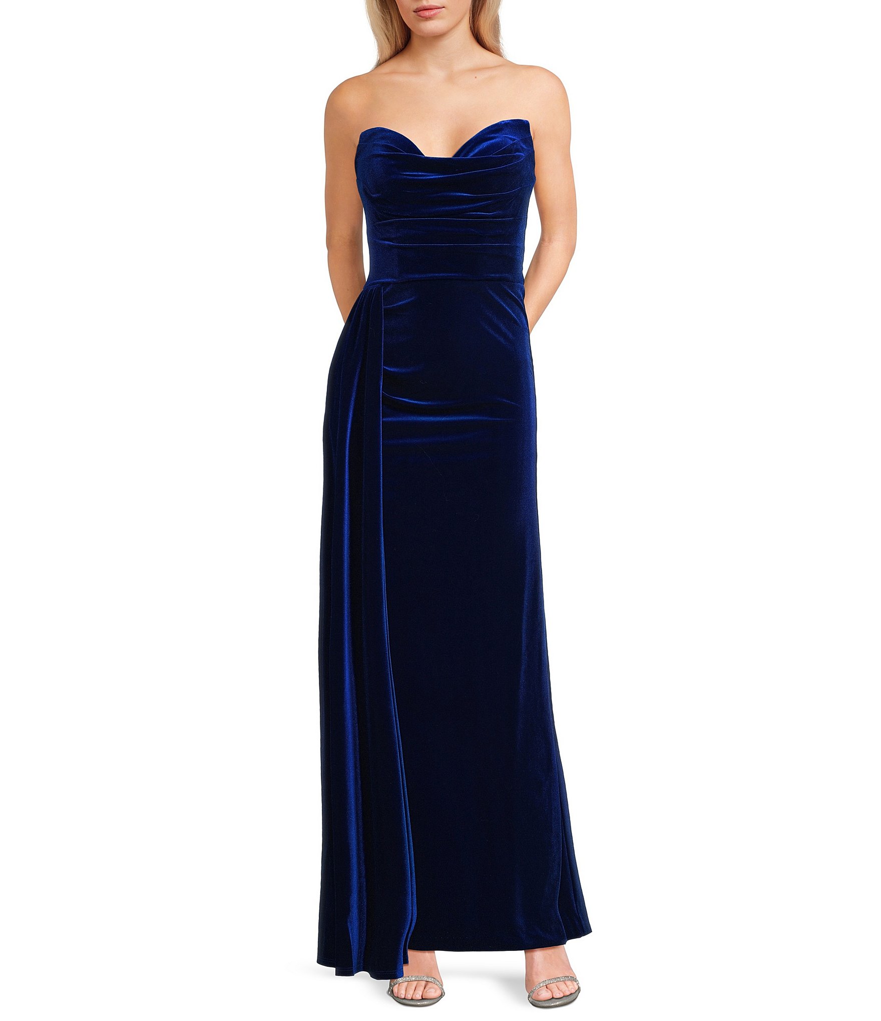 velvet dresses and apparel: Dresses For Women