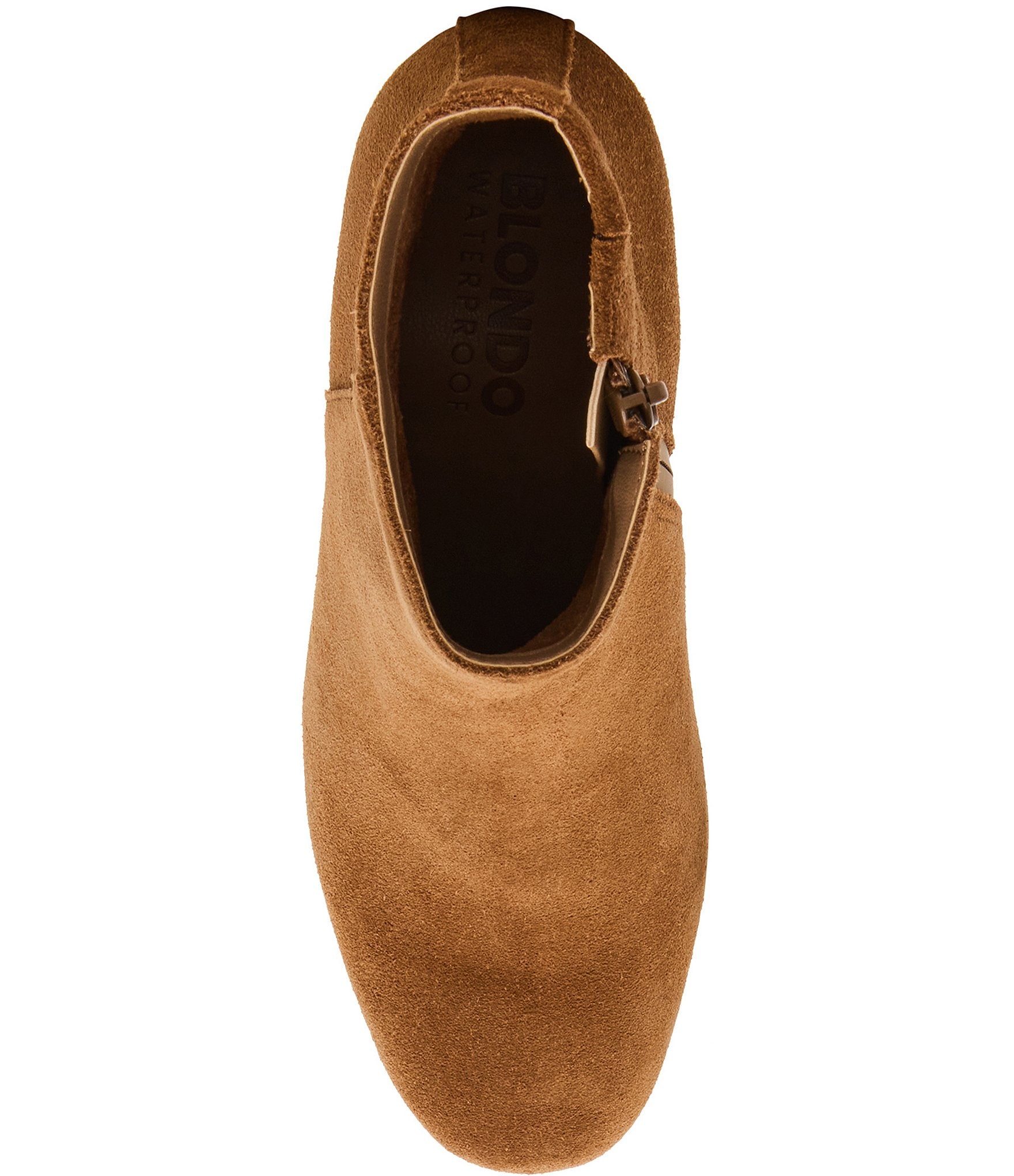 Blondo Blithe Waterproof Suede Wedge Booties