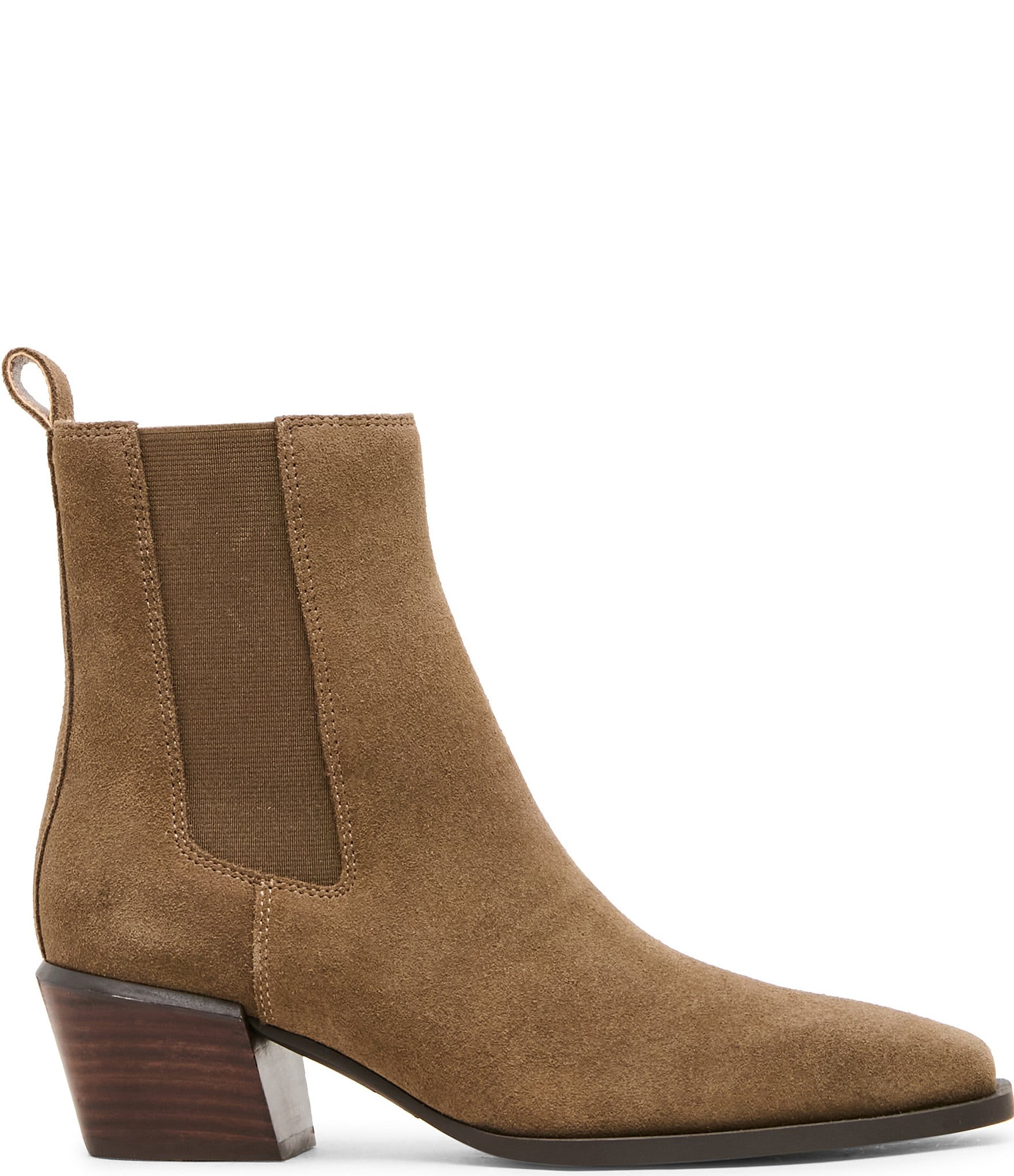 Blondo Dusi Waterproof Suede Mid Heel Booties