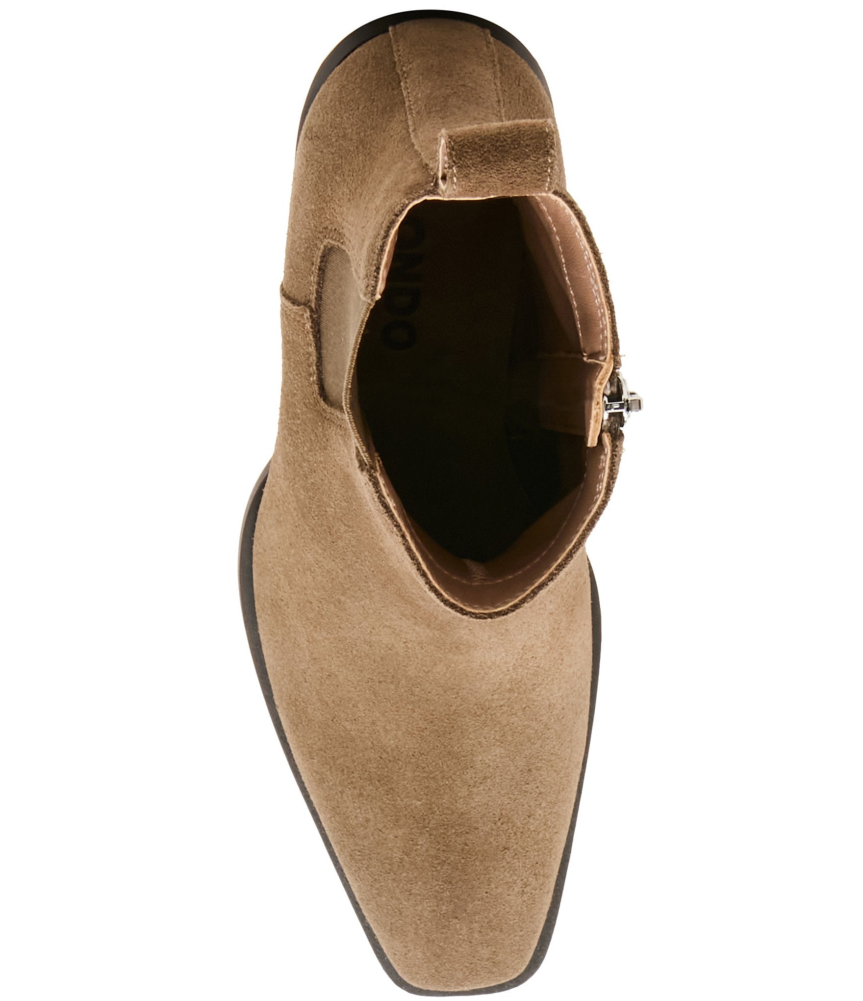 Blondo Dusi Waterproof Suede Mid Heel Booties