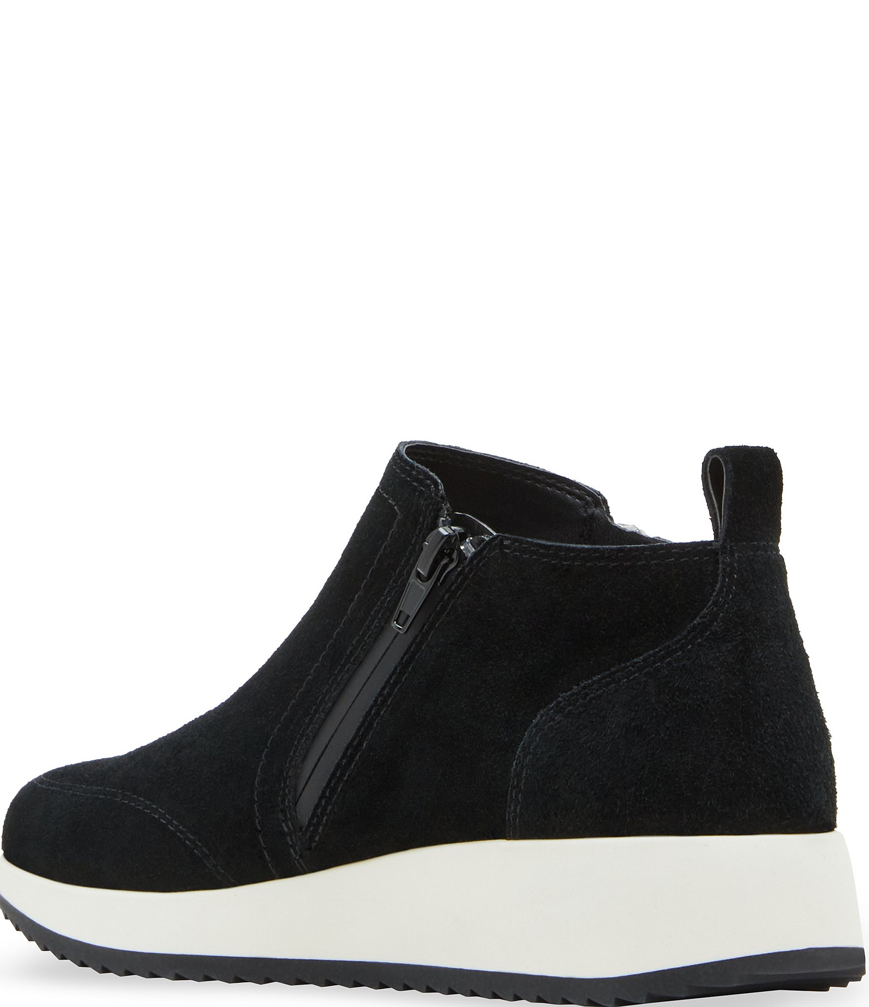 Blondo Ellorie Waterproof Suede Wedge Zip Sneakers