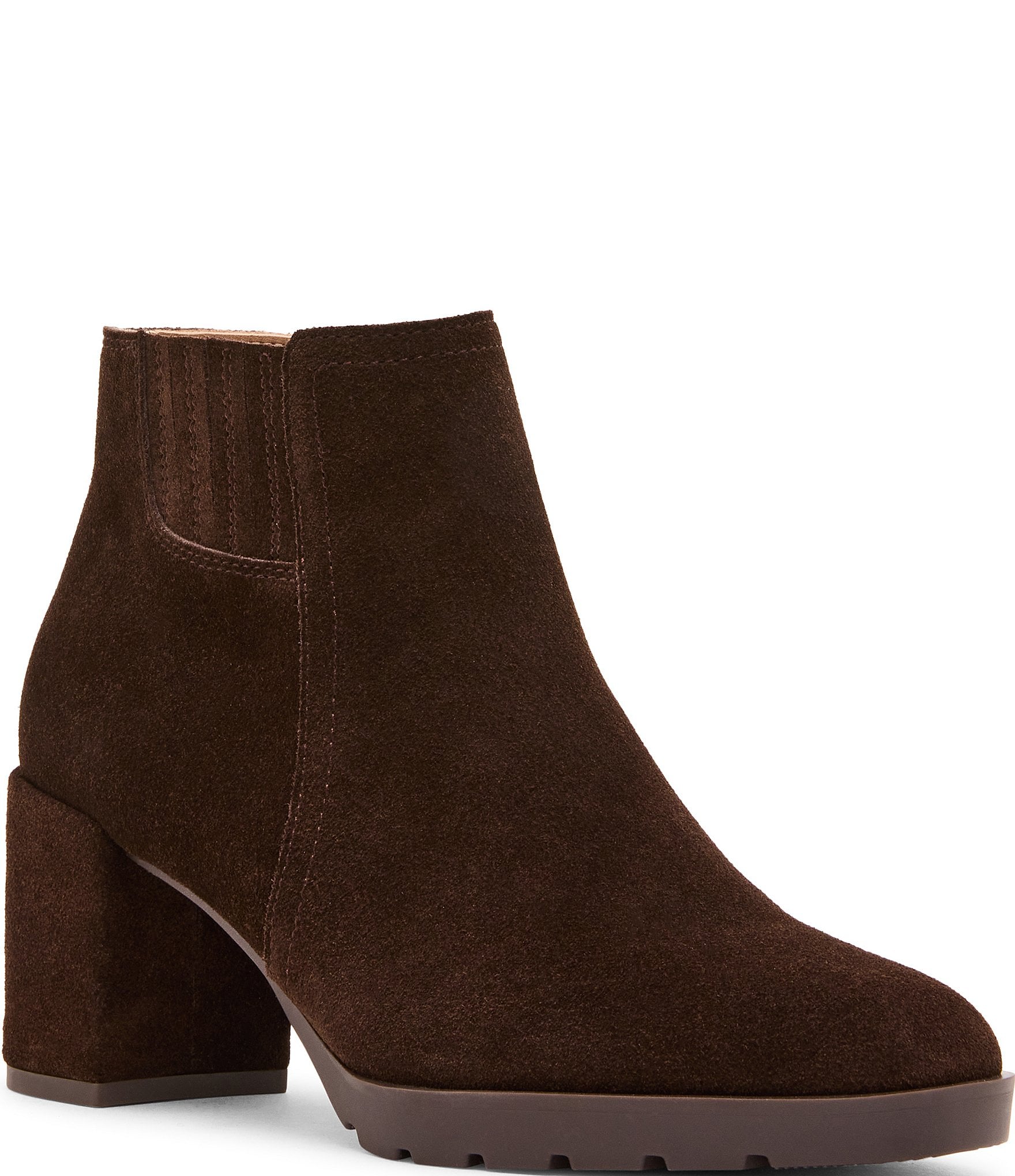 Blondo Genevive Waterproof Suede Ankle Booties