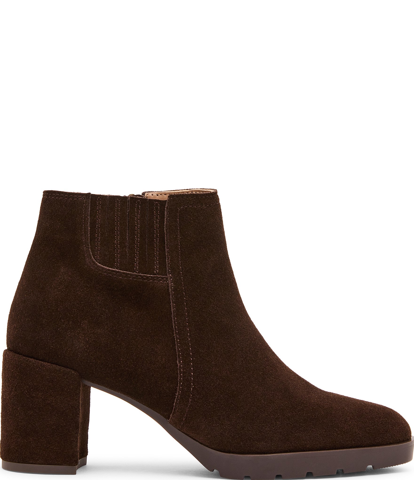Blondo Genevive Waterproof Suede Ankle Booties