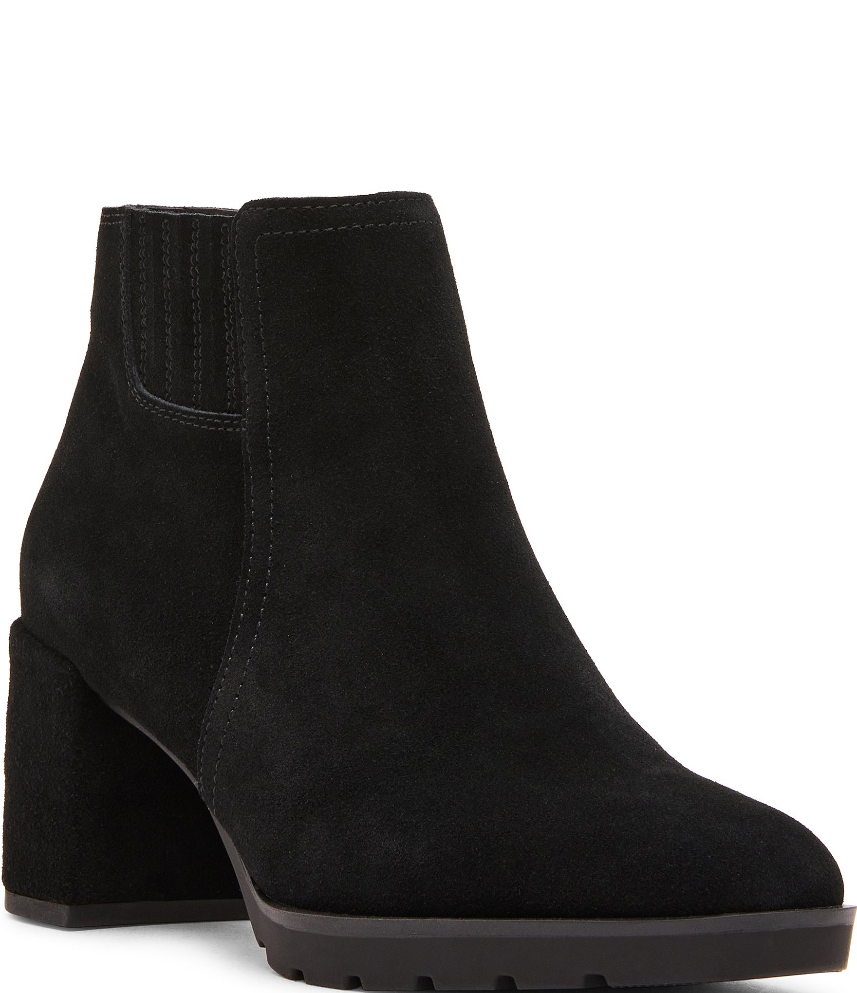 Blondo Genevive Waterproof Suede Ankle Booties