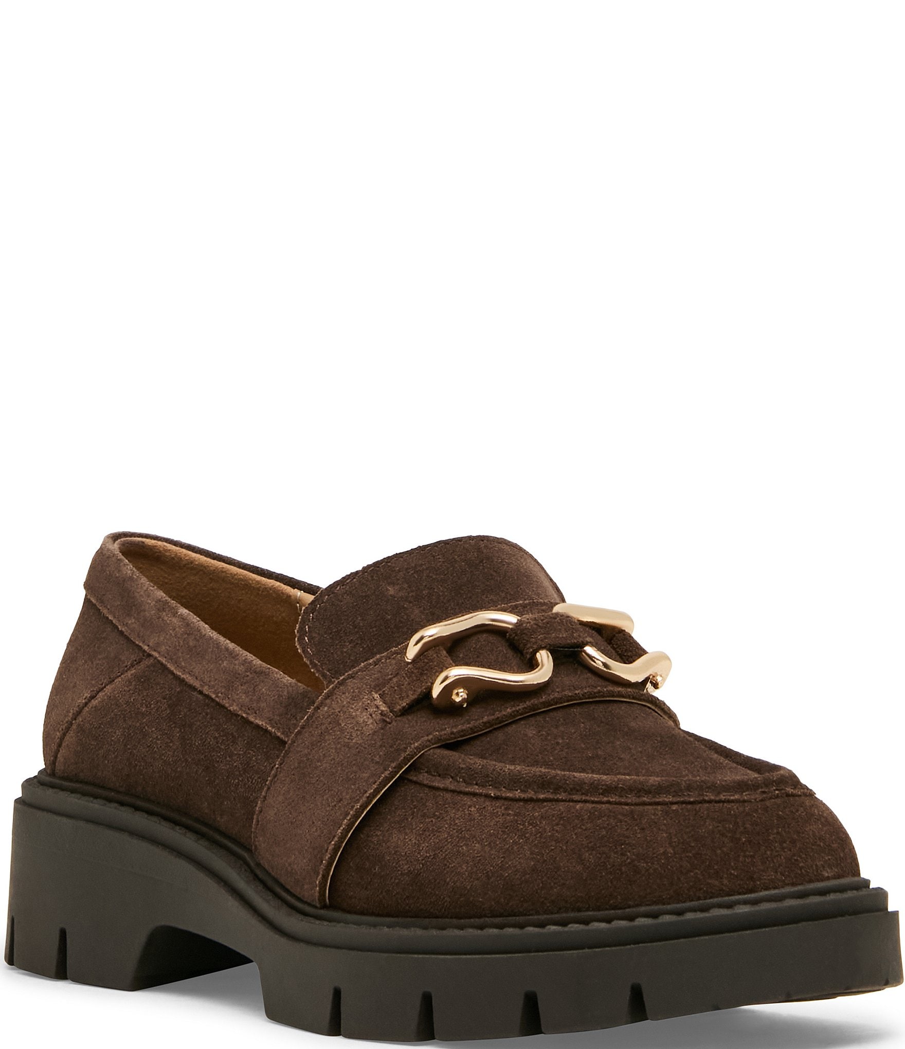 Blondo Klara Waterproof Suede Bit Lug Loafers