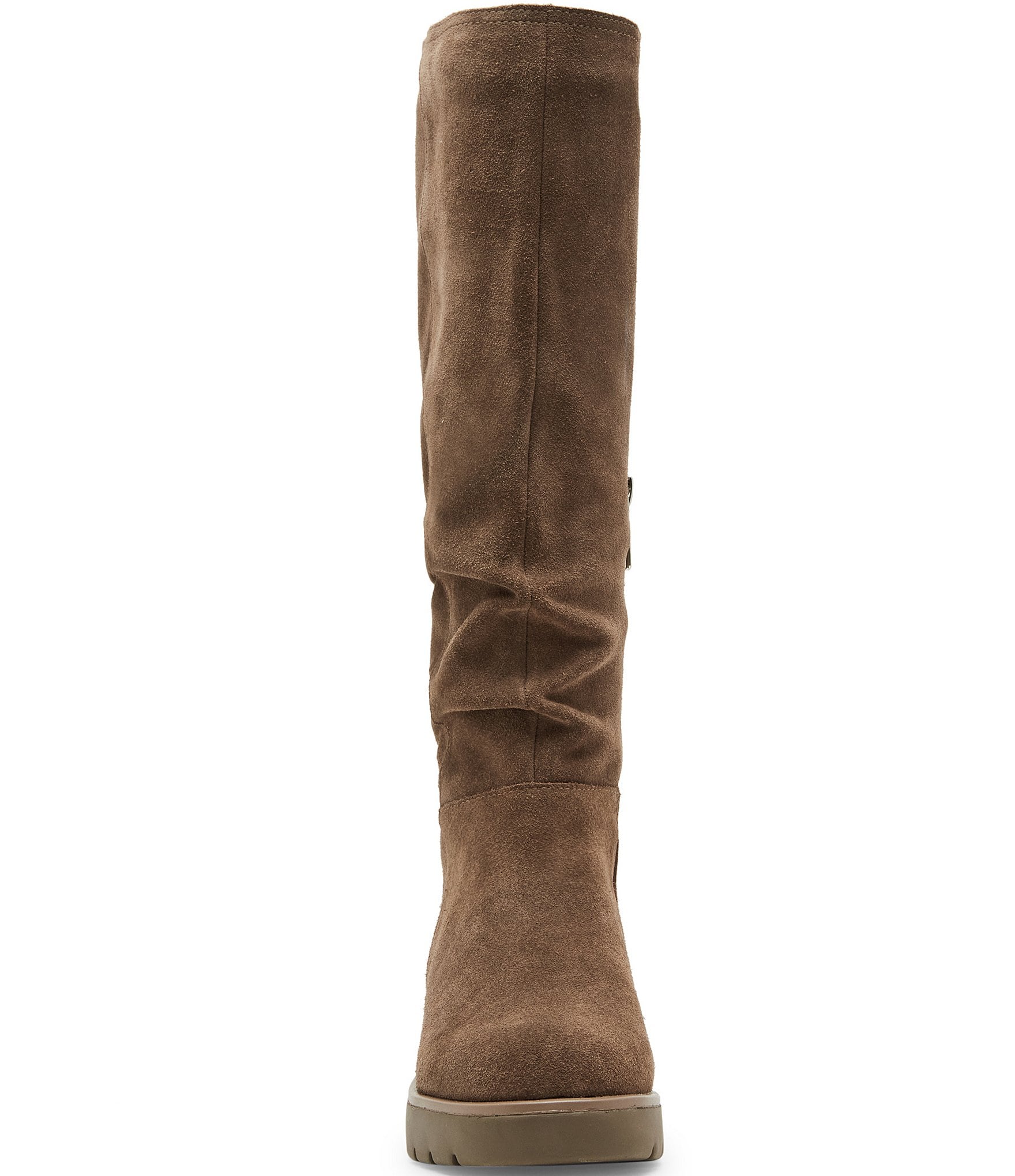 Blondo Kray Waterproof Suede Slouch Tall Boots