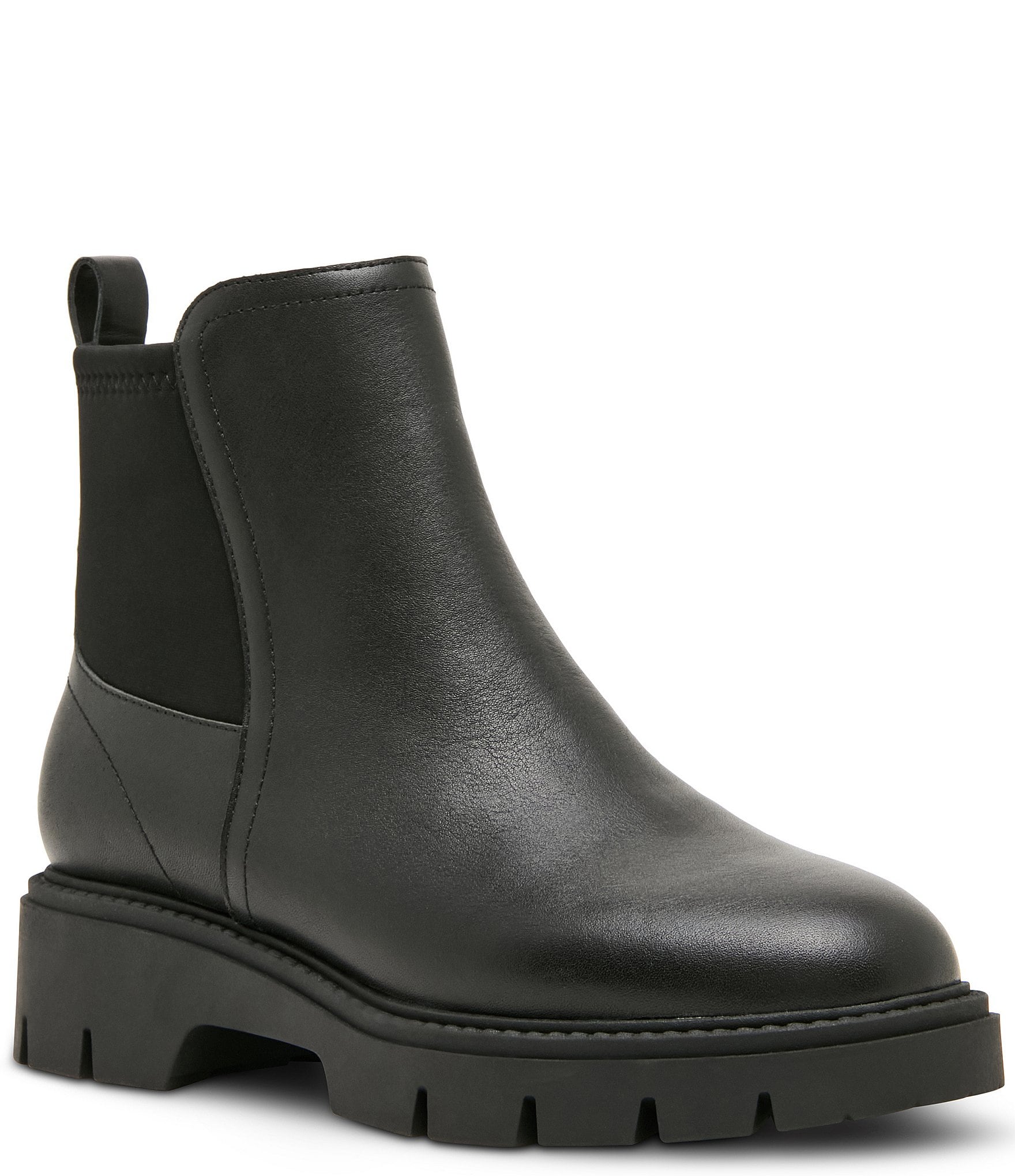 Blondo Kyra Waterproof Leather Lug Booties