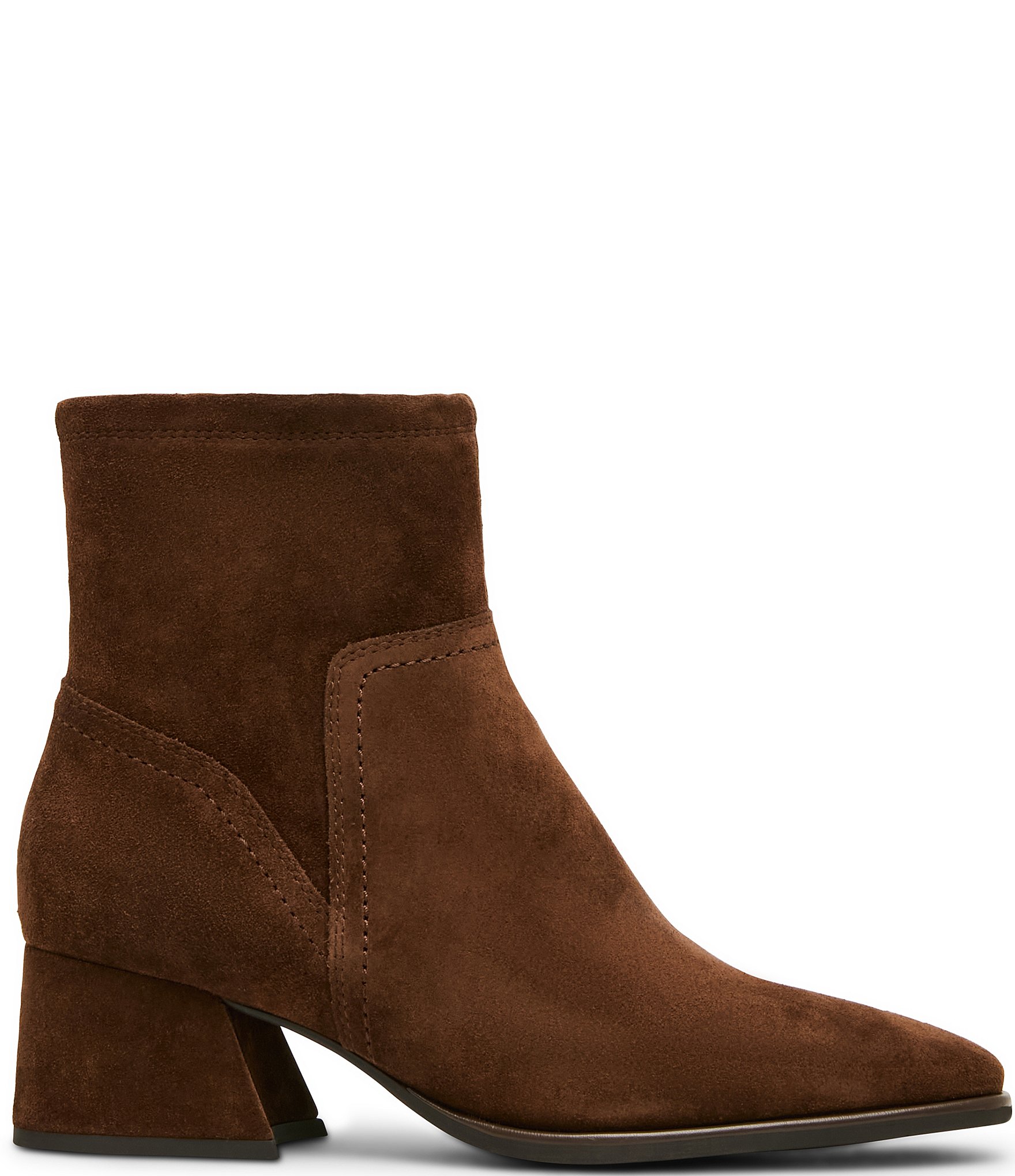 Blondo Marina Waterproof Suede Low Heel Booties
