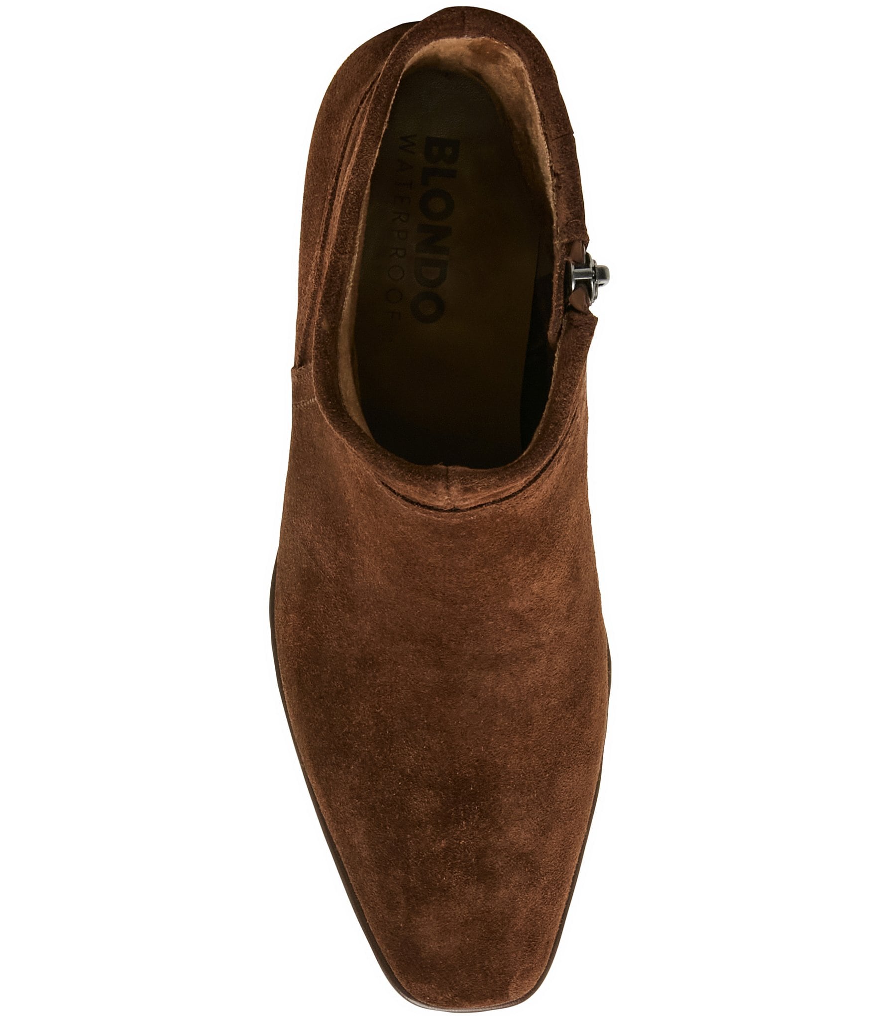 Blondo Marina Waterproof Suede Low Heel Booties