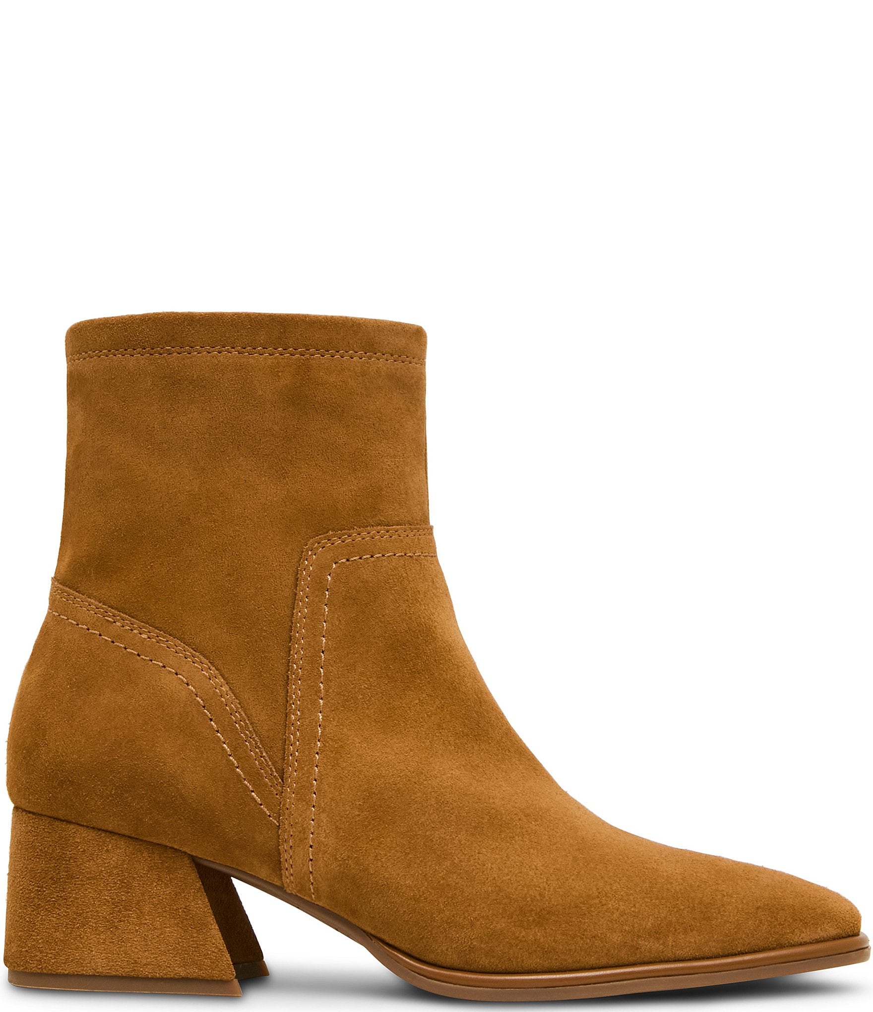 Blondo Marina Waterproof Suede Low Heel Booties