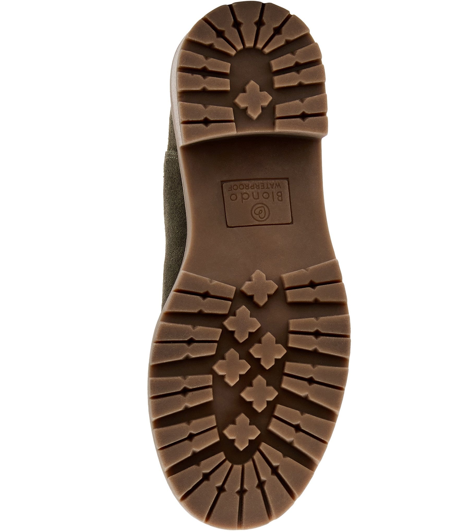 Blondo Mayes Waterproof Suede Lug Sole Booties