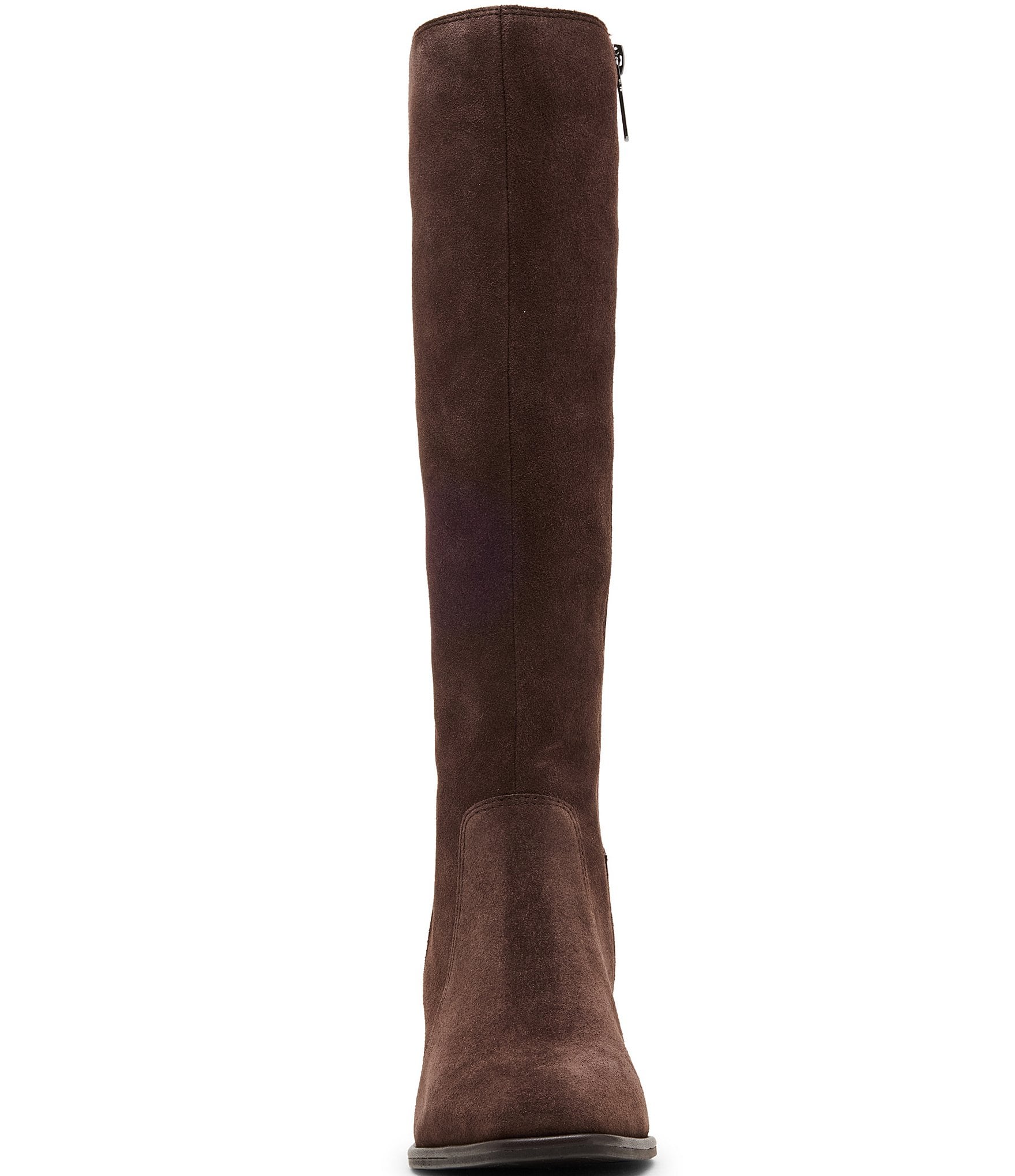 Blondo Mckenna Waterproof Suede Block Heel Tall Boots