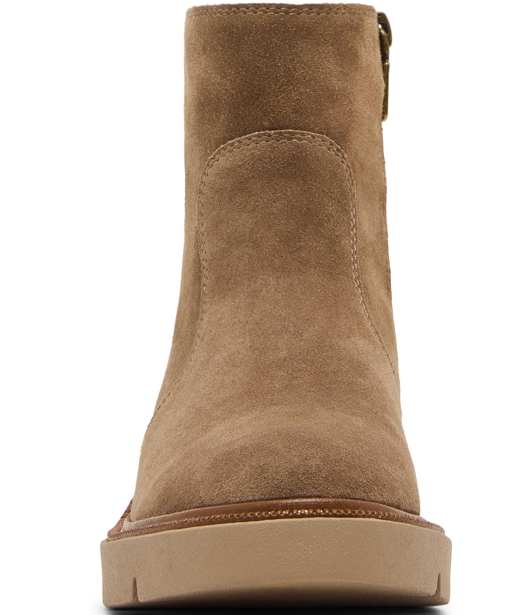 Blondo Motion Waterproof Suede Wedge Booties